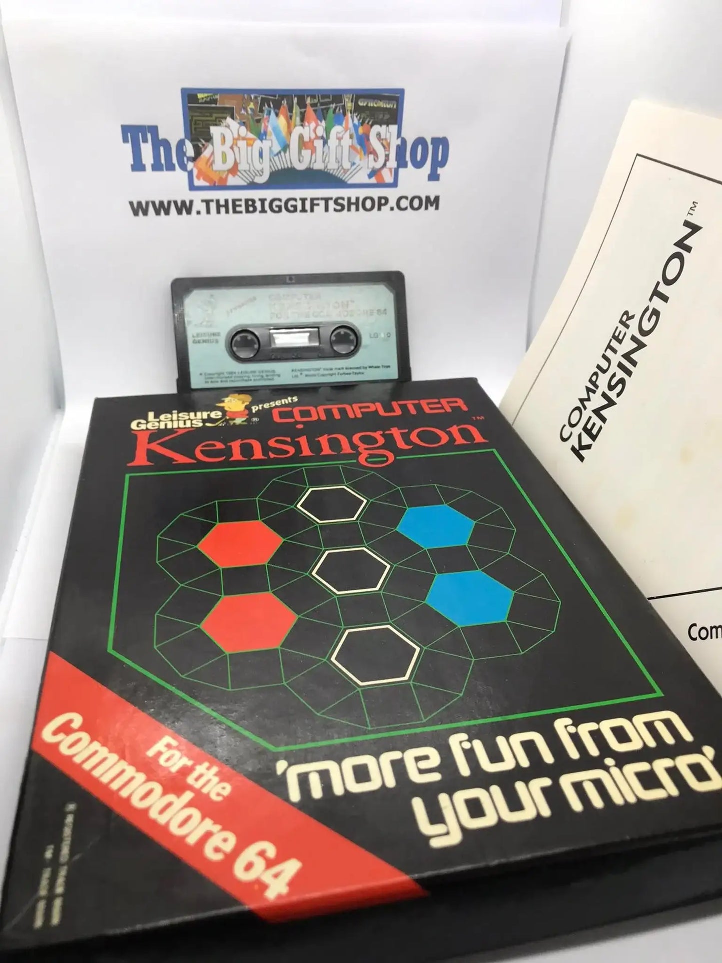 Kensington, C64, Released by Leisure Genius, WORKING Magretro