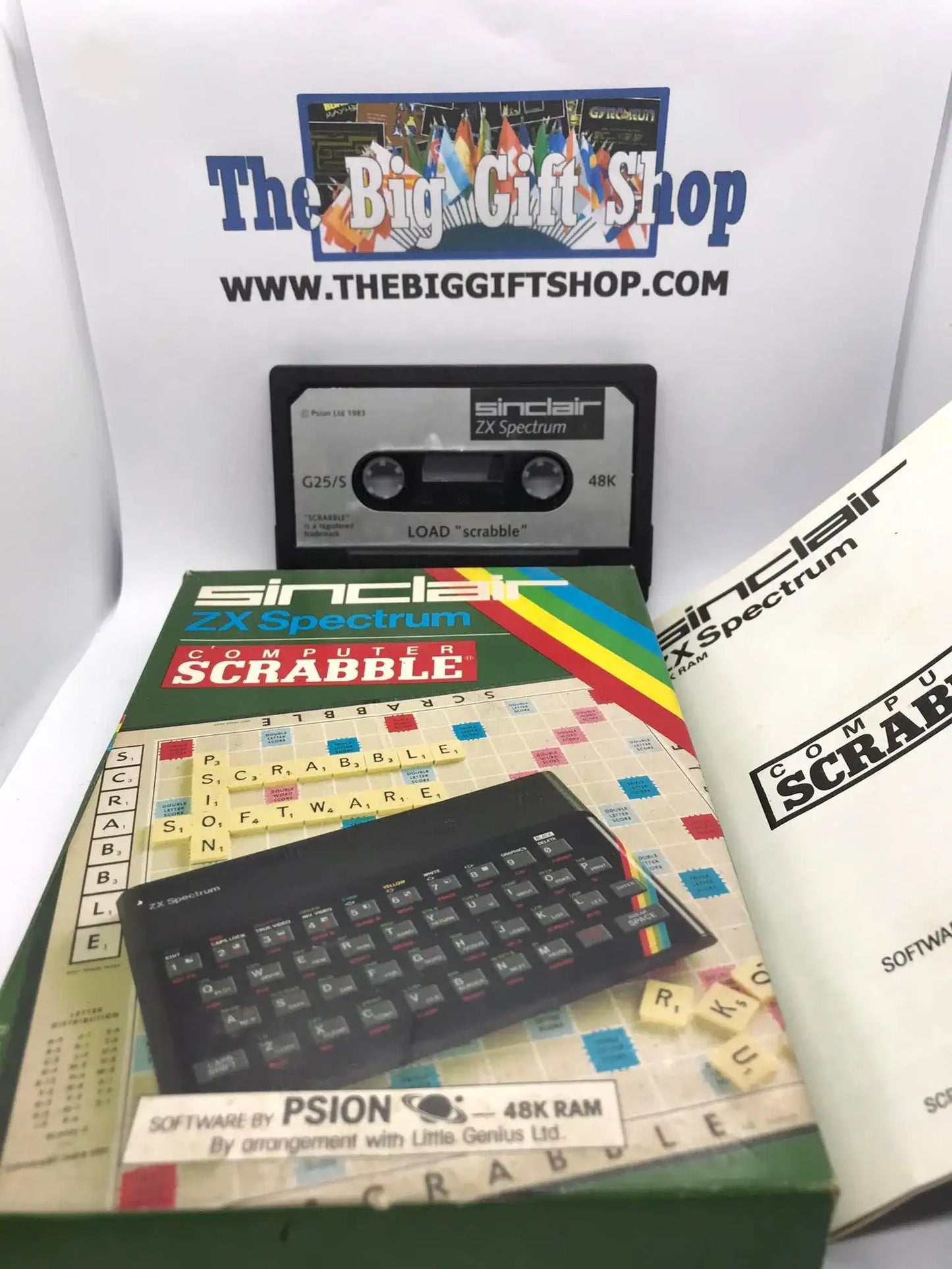 Scrabble (Tested Working), ZX Spectrum, by Sinclair research Ltd Magretro