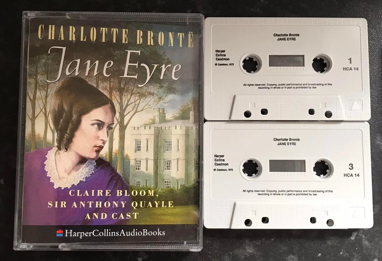 Jane Eyre, Charlotte Bronte, HarperCollins Audio Books, HCA 14 Magretro