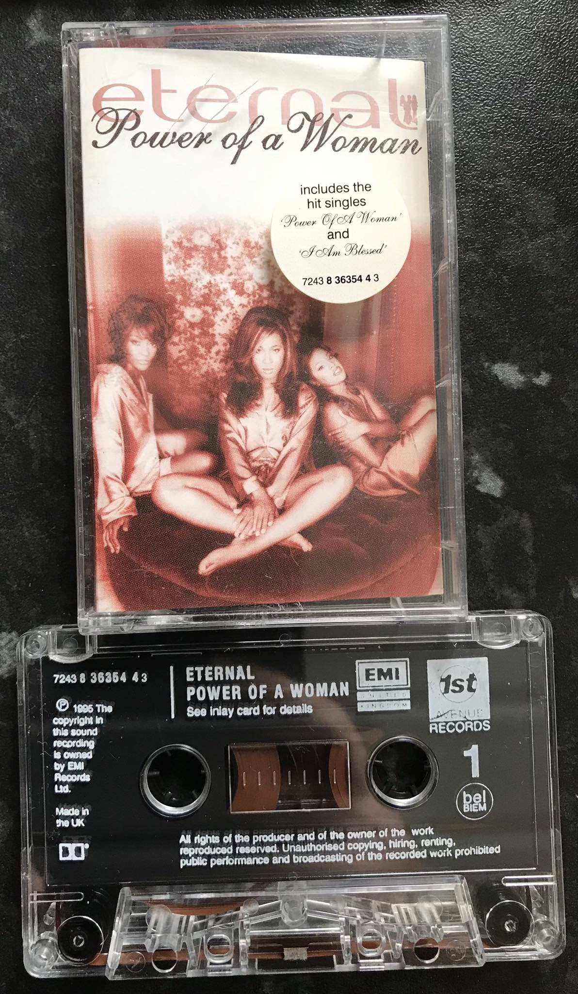 Eternal, Power of a Woman Album, 7243 8 36354 4 3, Vintage Cassette Magretro