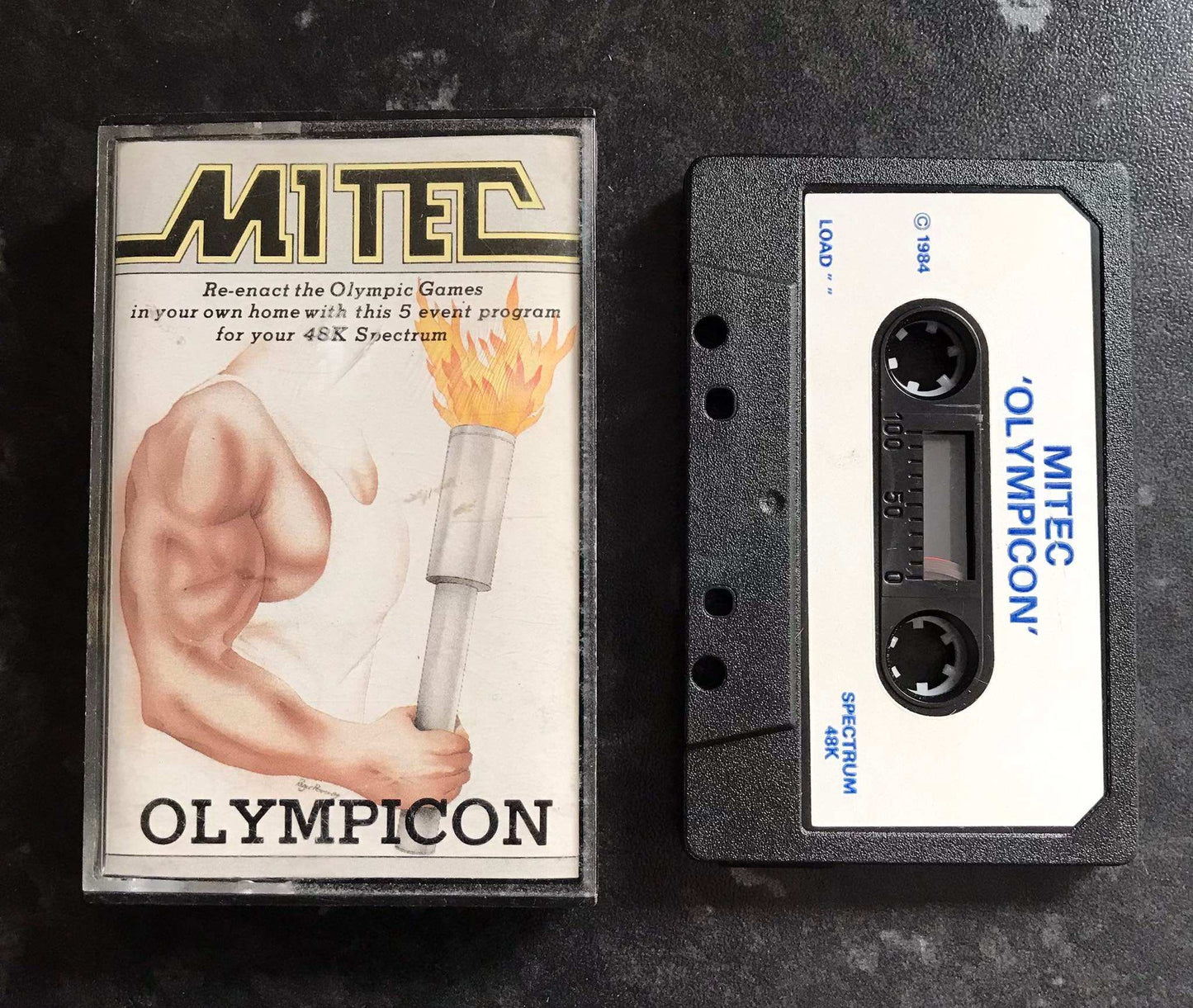 Olympicon (Working), ZX Spectrum, by Mitec Magretro