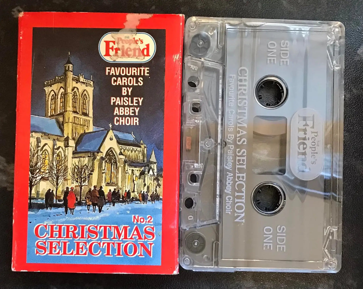 The Christmas Selection no 2 Album by Peoples Friend, Vintage Cassette Magretro