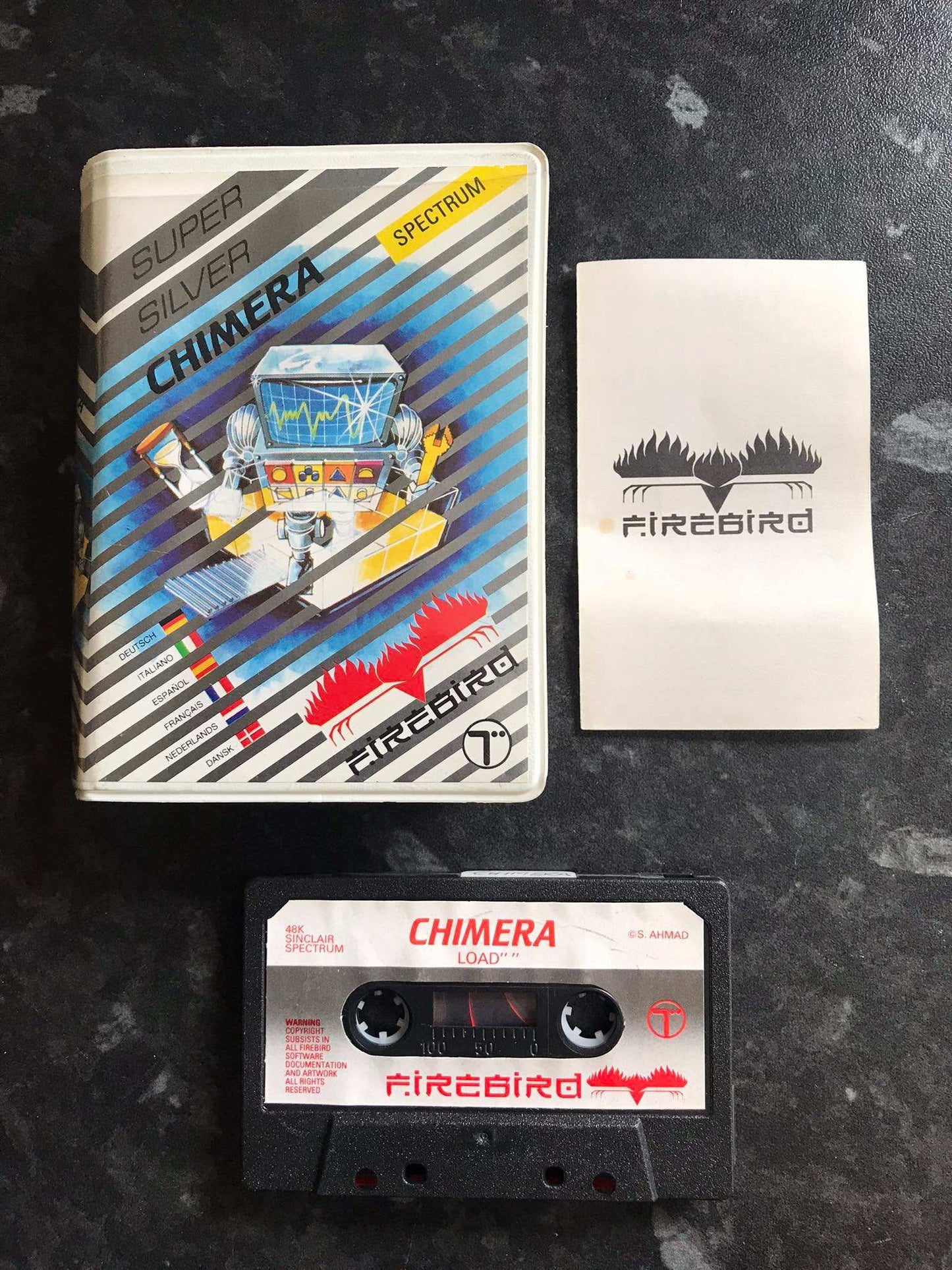 Chimera, ZX Spectrum by Firebird Magretro