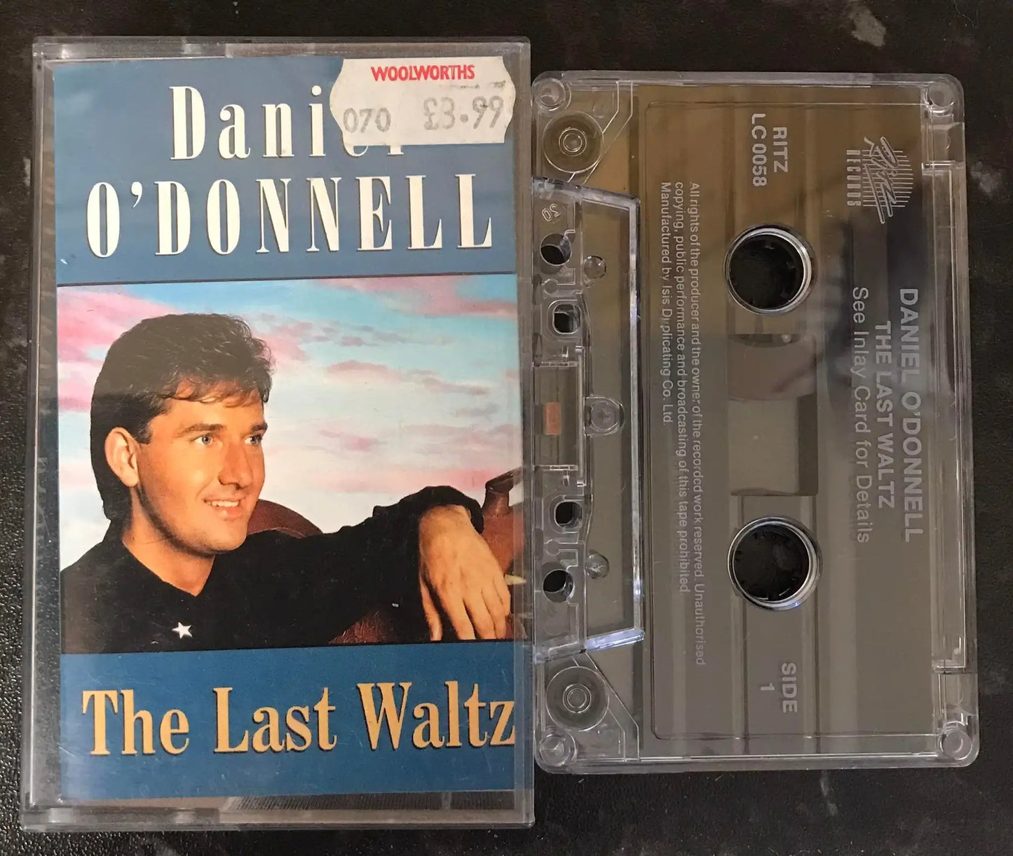 Daniel O'Donnell, The Last Waltz Album, Ritz Records, Ritz LC 0058 Magretro