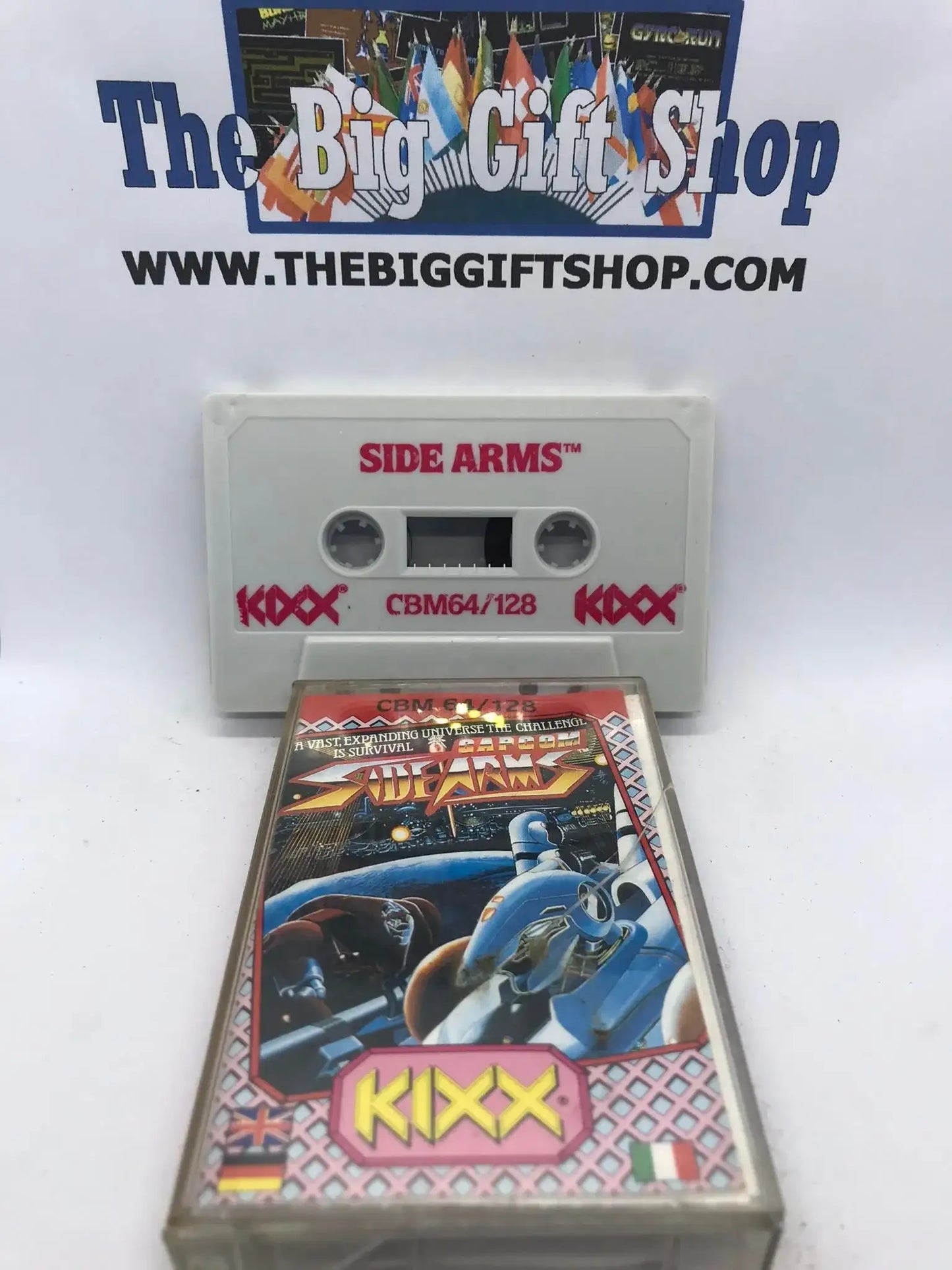 Side Arms (Kixx), C64, Released by Kixx Magretro