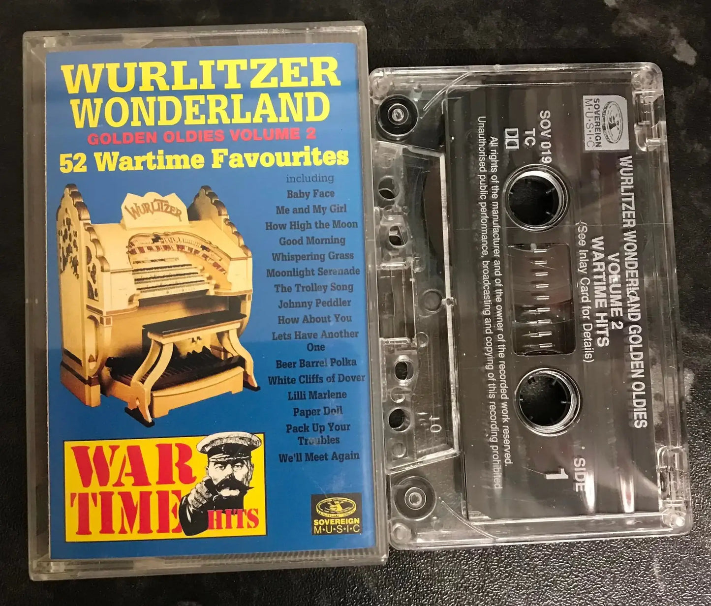 Wurlitzer Wonderland, Golden Oldies vol 2, War Time Hits, SOV 019TC, Magretro