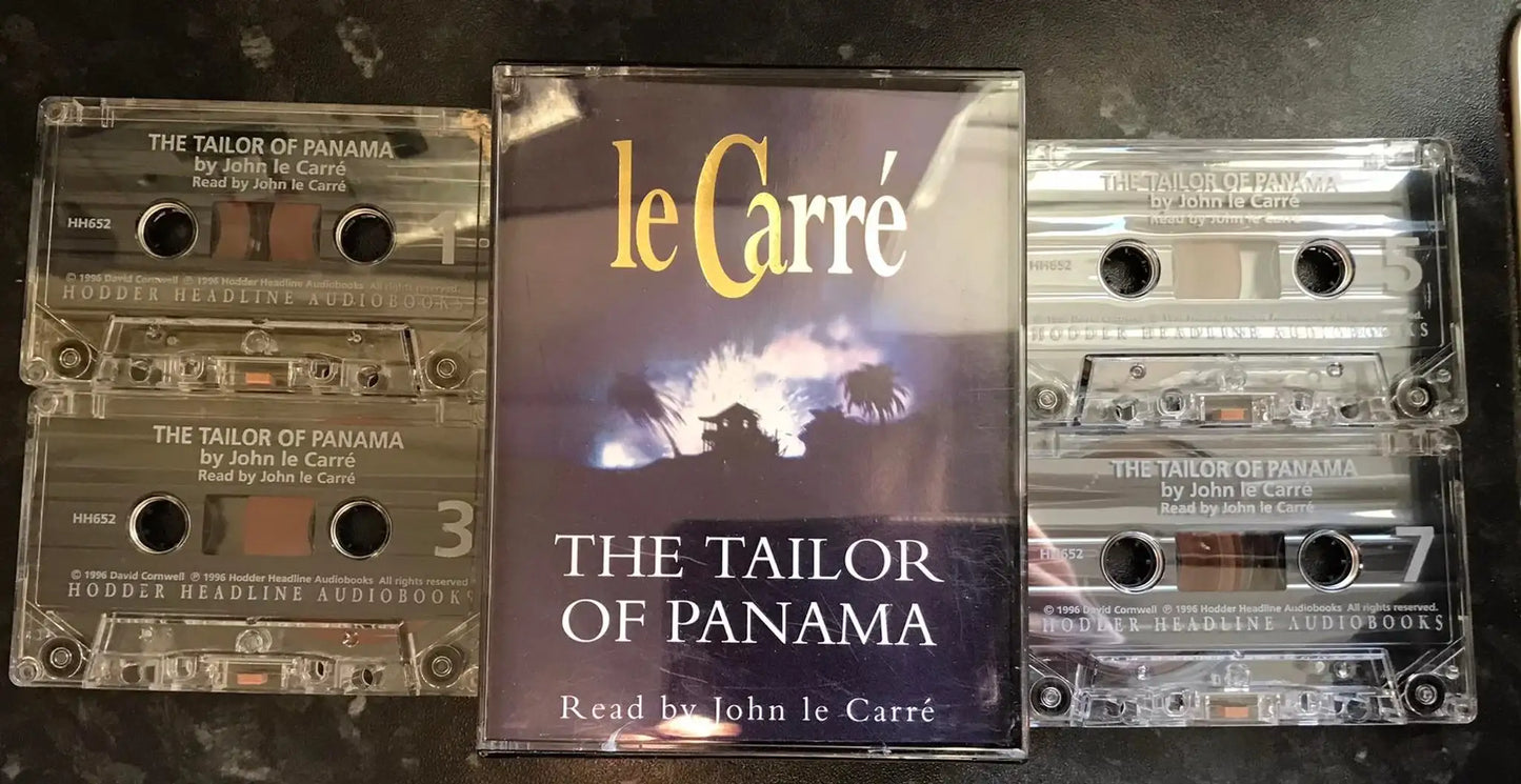 The Tailor Of Panama Audiobook, John Le Carre, HH 652, Vintage Cassette Magretro