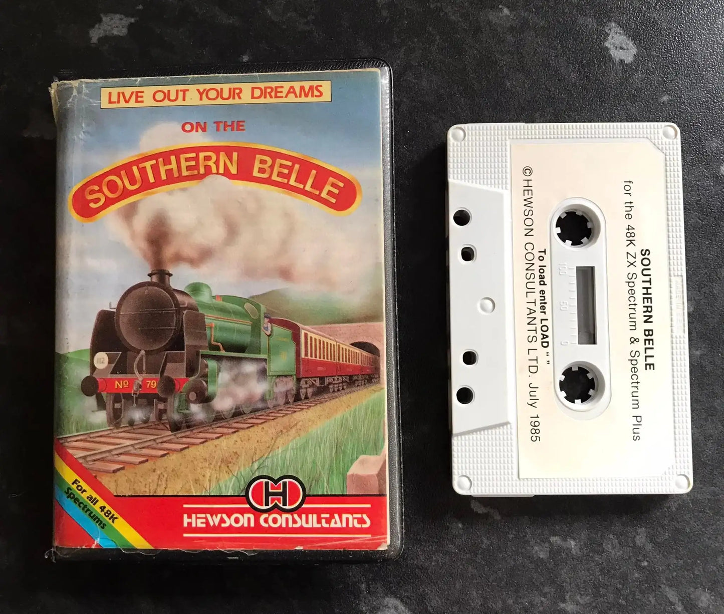 Southern Belle (Working), ZX Spectrum, by Hewson Magretro
