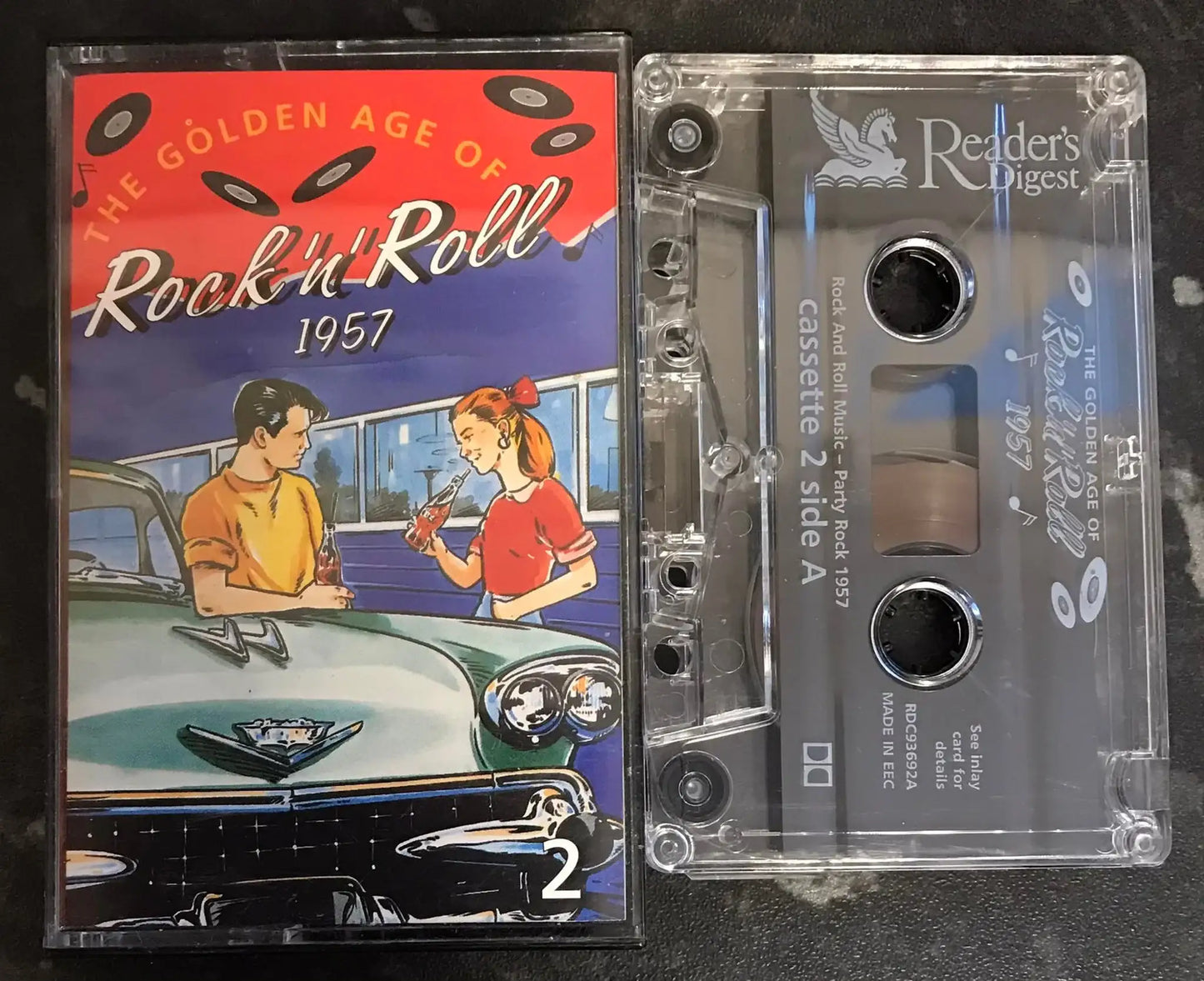 The Golden Age of Rock 'n' Roll, 1957, Tape 2, RDC 93692, Vintage Cassette Magretro