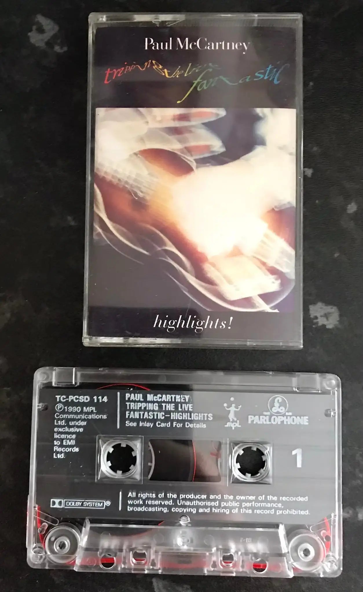 Paul McCartney, Tripping the Live Fantastic Highlights, TC-PCSD 114 Magretro