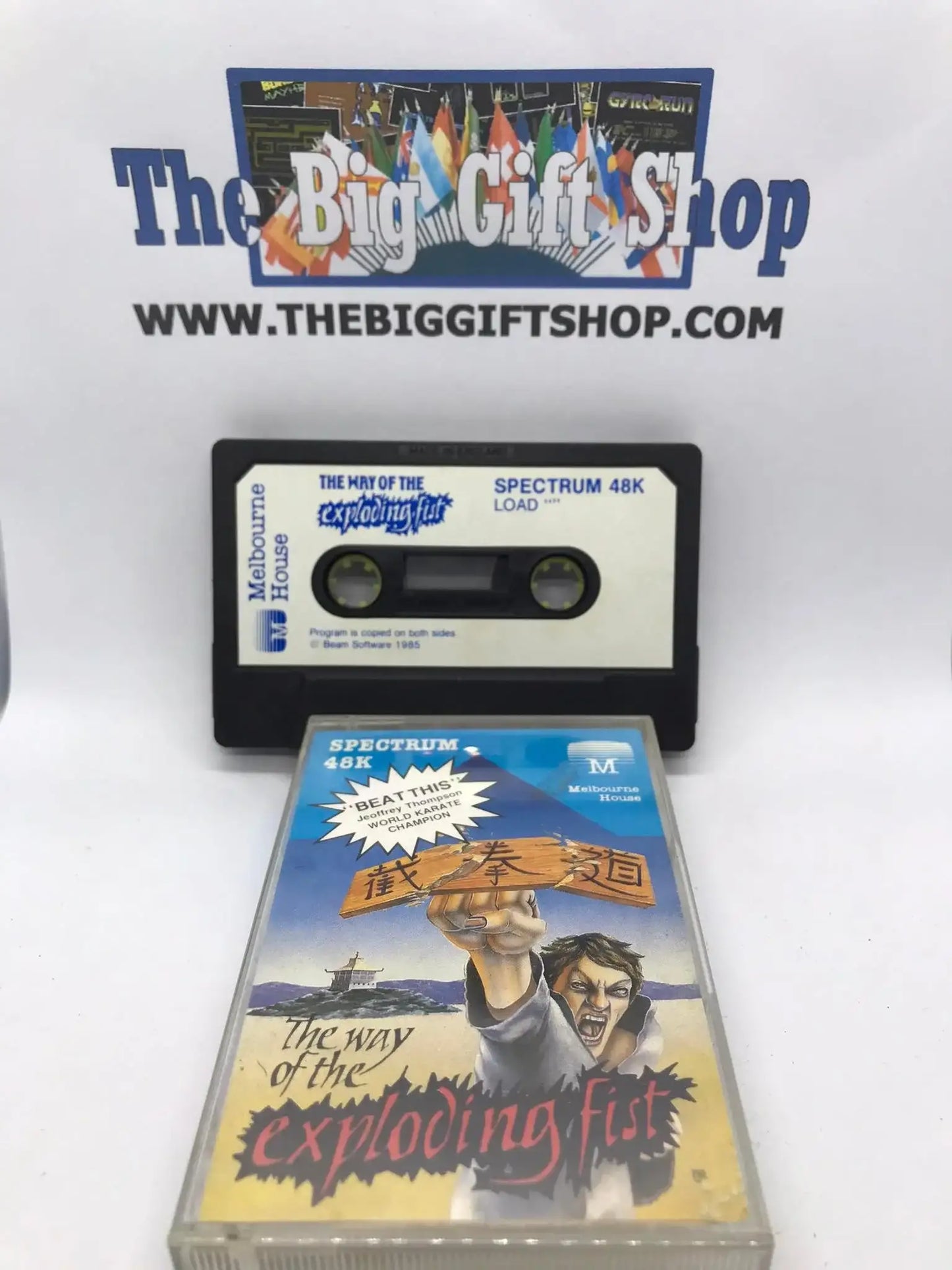 The Way Of The Exploding Fist (Tested), ZX Spectrum, Melbourne House Magretro