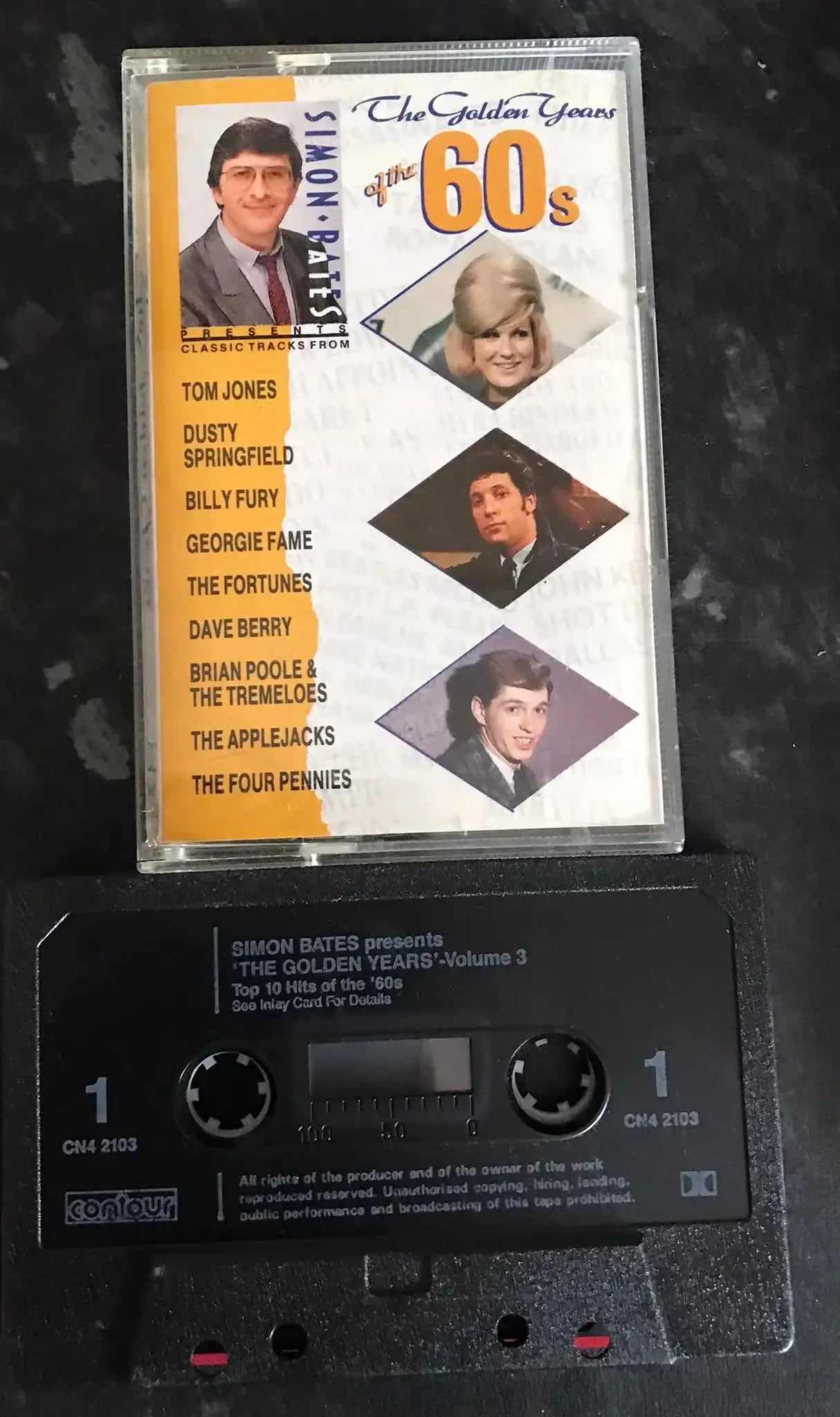 The Golden Years of the 60's (Vol 3), presented by Simon Bates, CN4 2103 Magretro