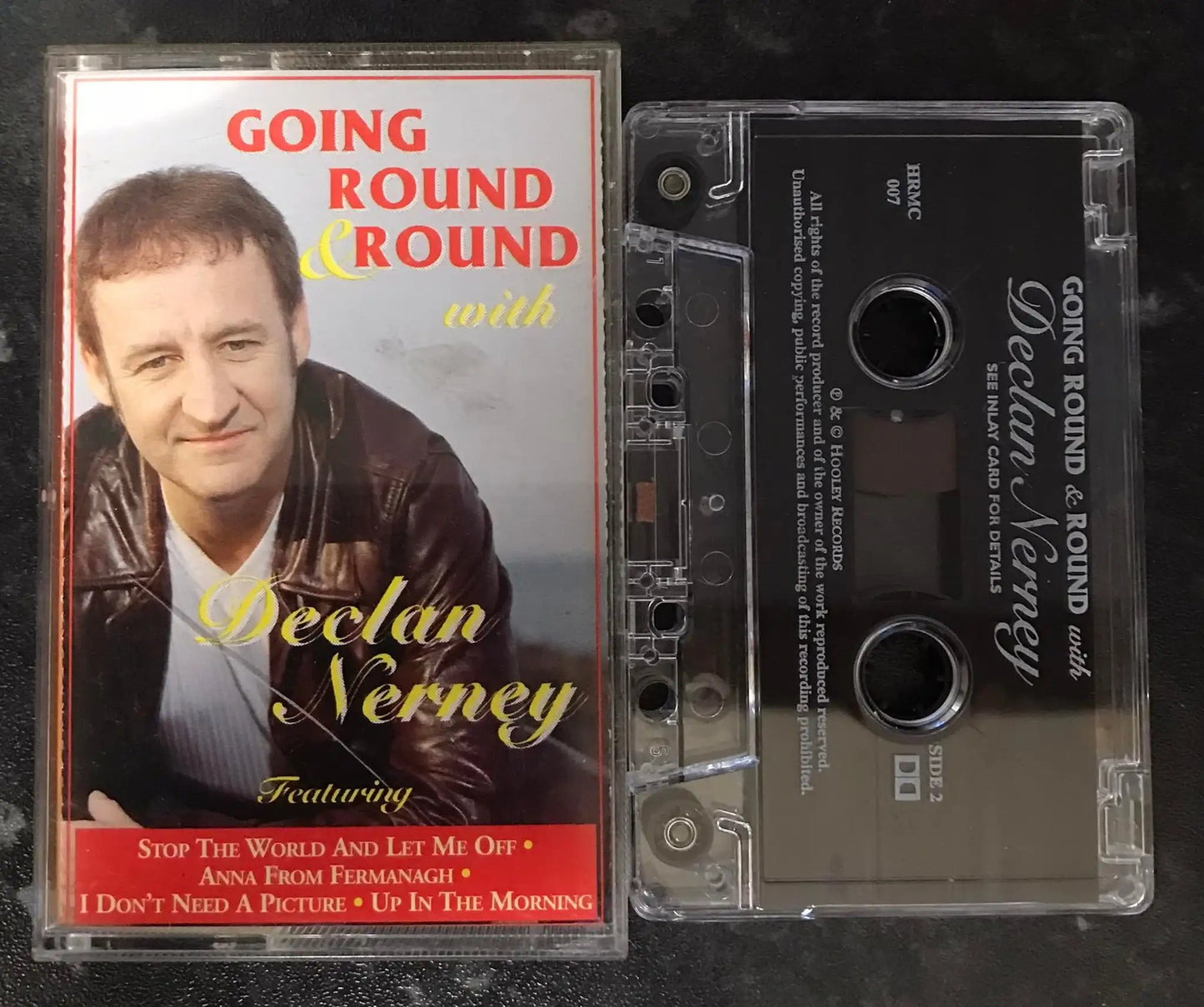 Declan Nerney, Going Round & Round Album, Hooley Records, hrmc 0007 Magretro