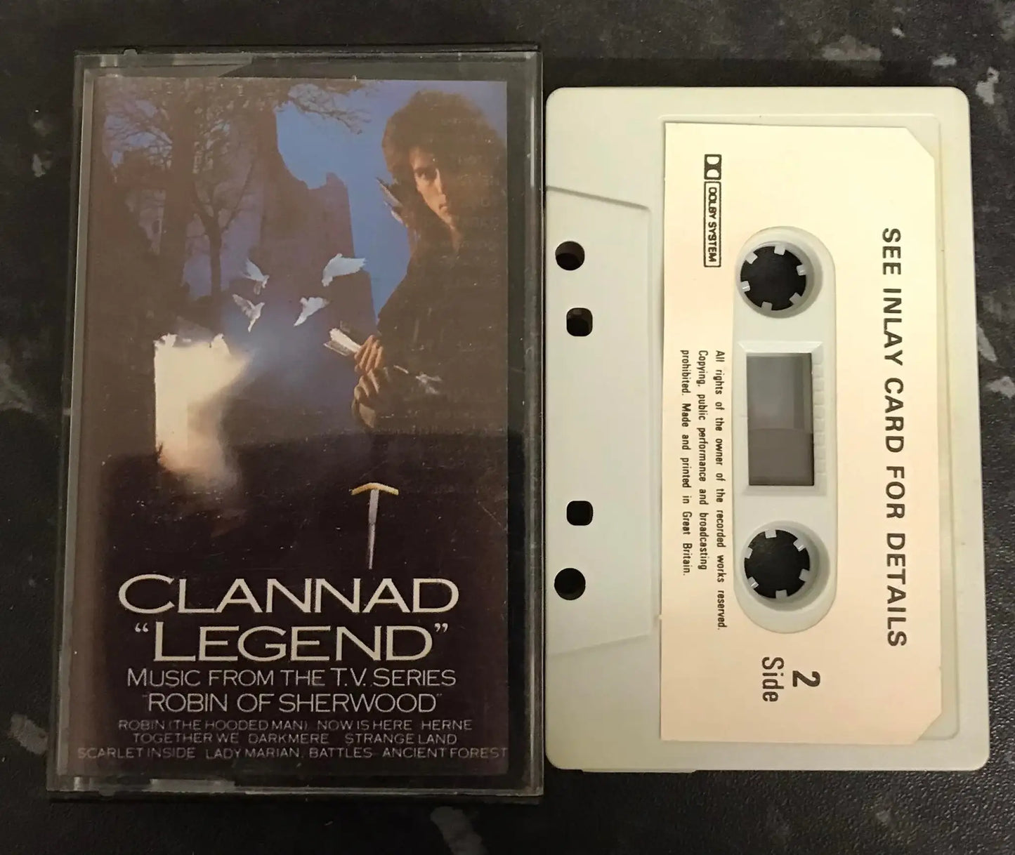 Clannad, Legend Album, Bootleg, Vintage Cassette Magretro