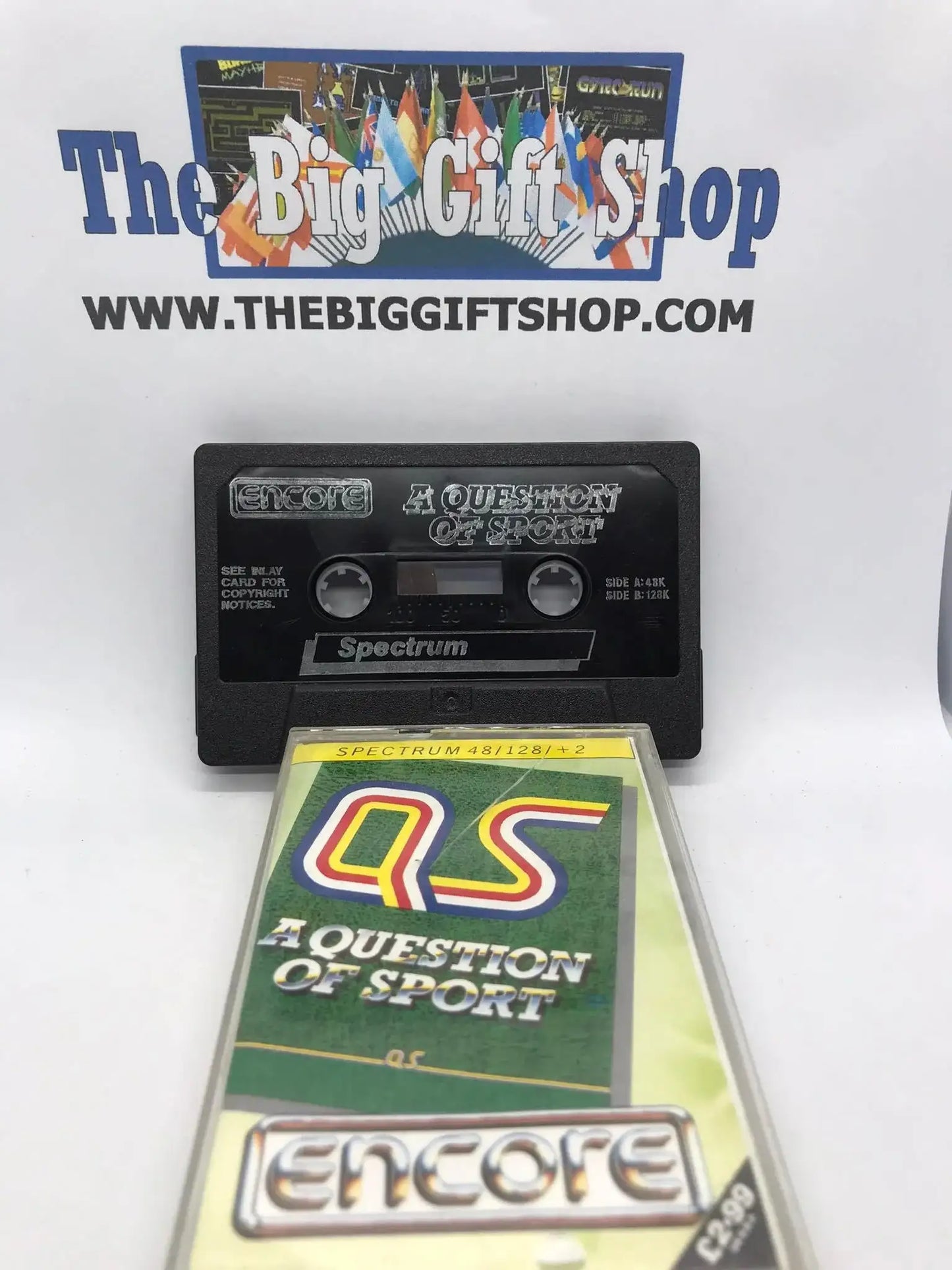 A Question of Sport (Tested Working), ZX Spectrum, Released by Encore Magretro
