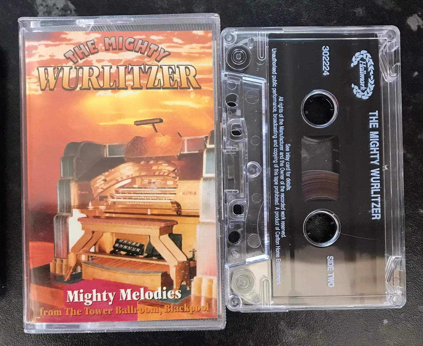 The Mighty Wurlitzer Album, Mighty Melodies, 302224, Vintage Cassette Magretro
