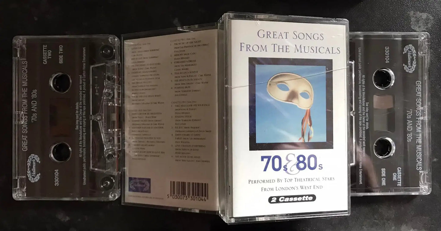 Great Songs from the Musicals, 70's & 80's Album, 330104, Hallmark Magretro