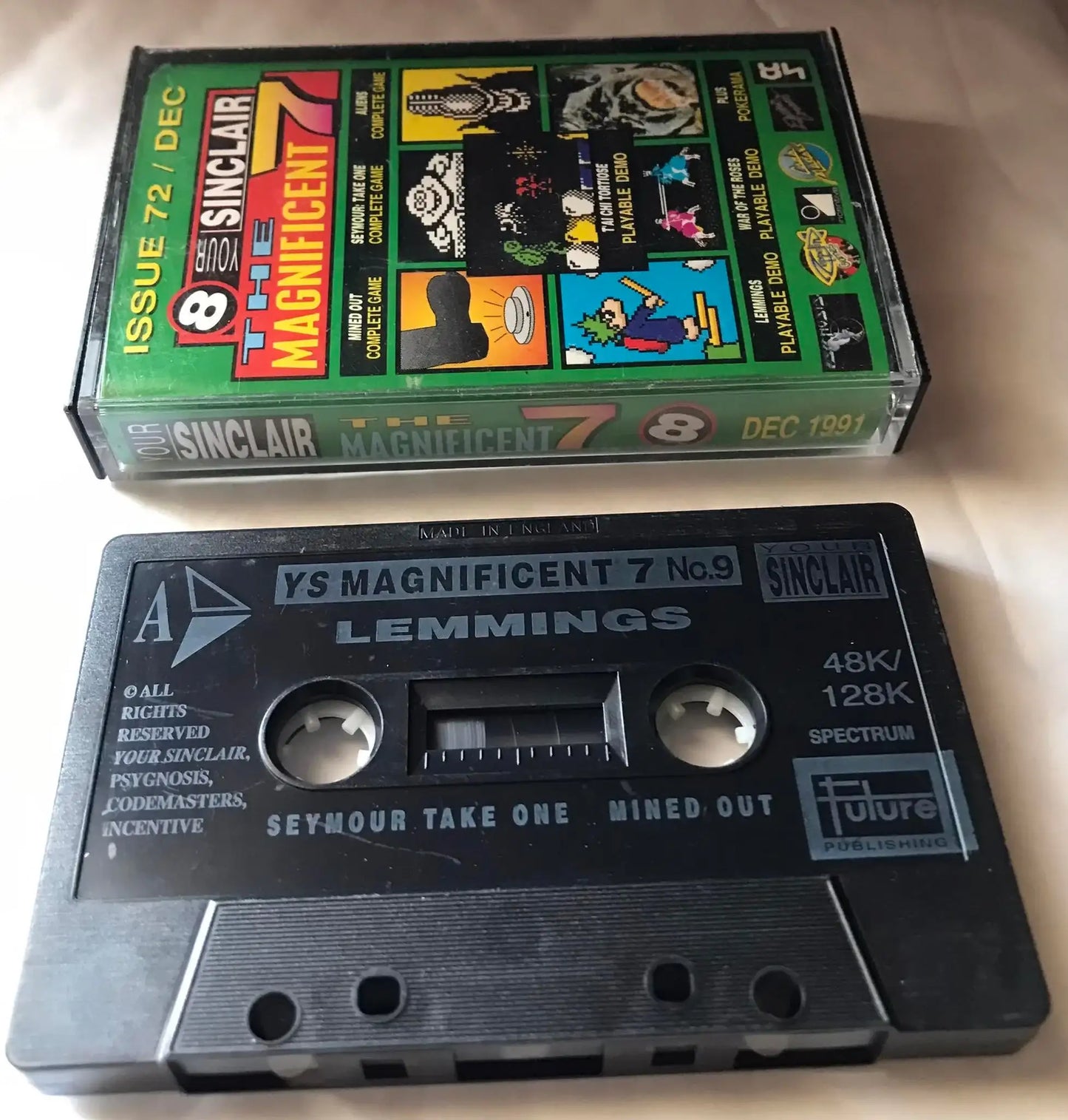 Your Sinclair, Magazine Tape -Mag 7 (8), December 1991 Magretro