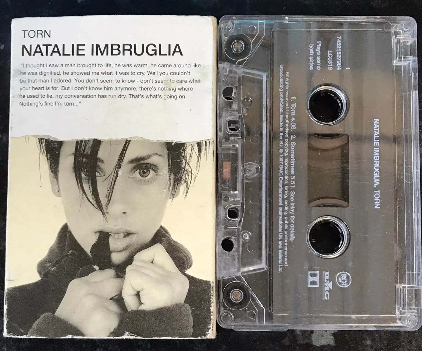 Natalie Imbruglia, Torn Single, RCA, 74321527984, Vintage Cassette Magretro