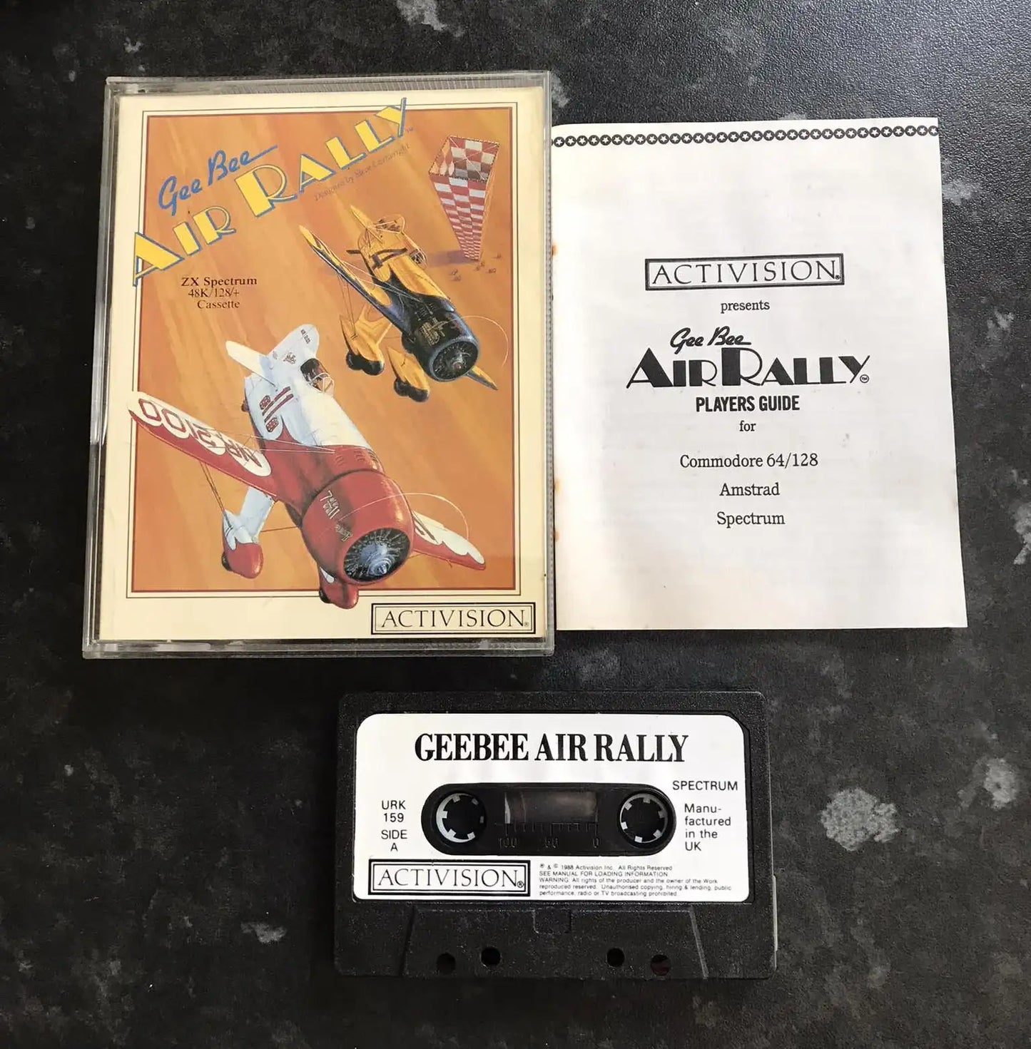 Gee Bee Air Rally, ZX Spectrum by Activision, Working Magretro