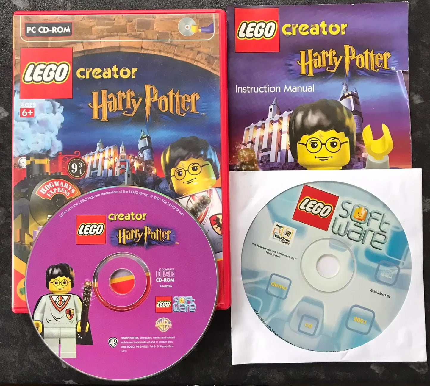 LEGO Creator Harry Potter, UK, Pal, PC Game Magretro