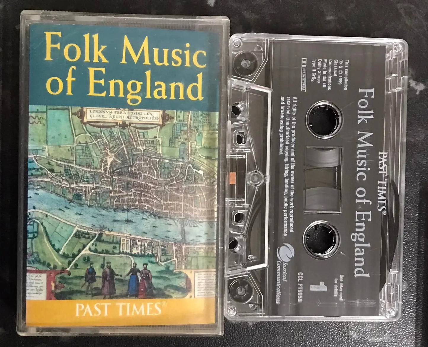 Folk Music Of England Album, Past Times, CCL PT9959 Magretro