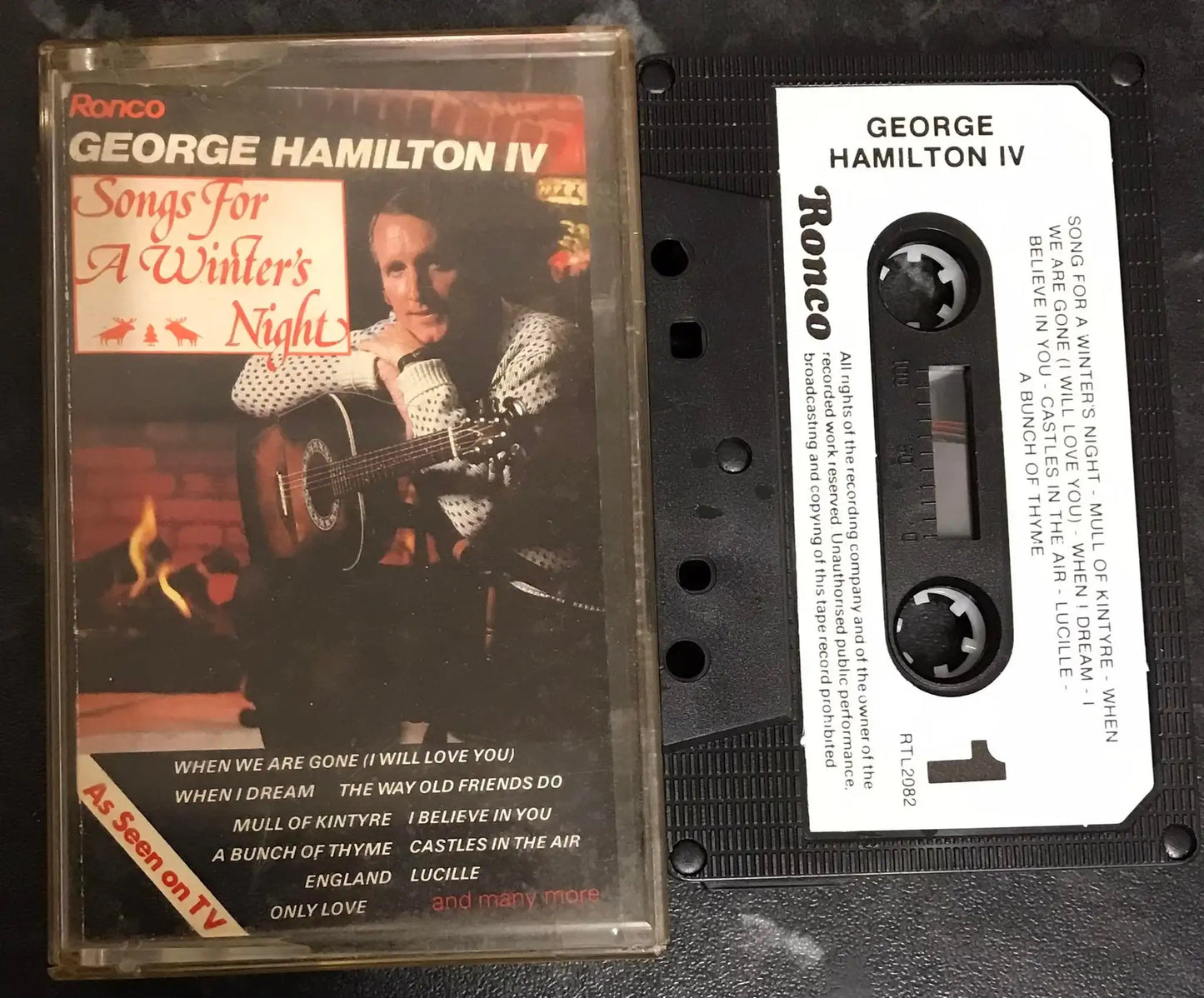 George Hamilton IV, Songs For A Winters Night, Ronco, RTL2082 Magretro