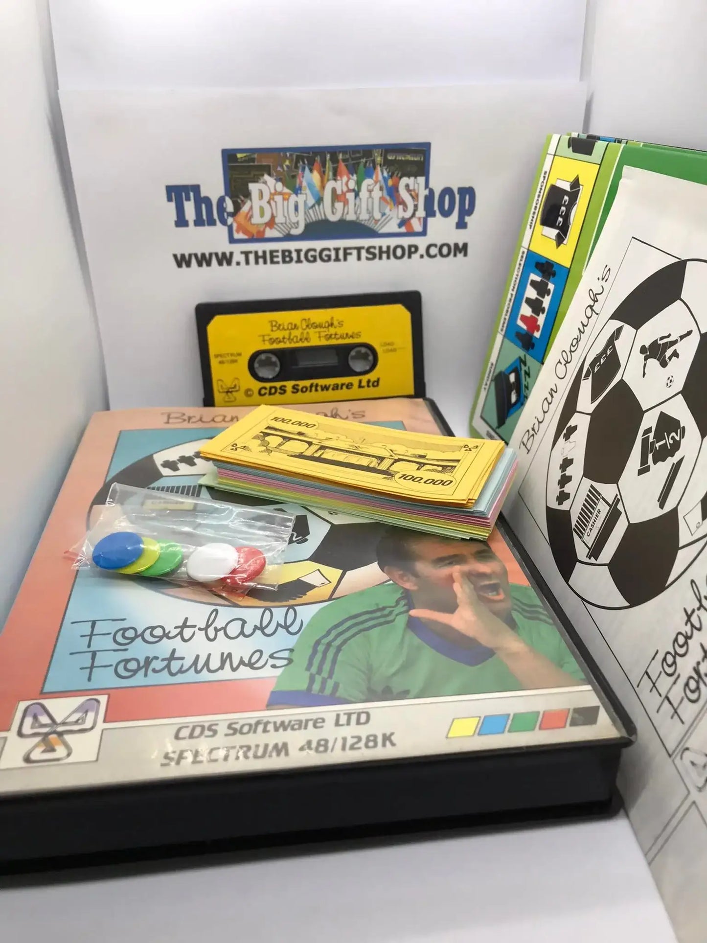 Brian Clough's Football Fortunes (Tested Working), ZX Spectrum, CDS Micro Magretro