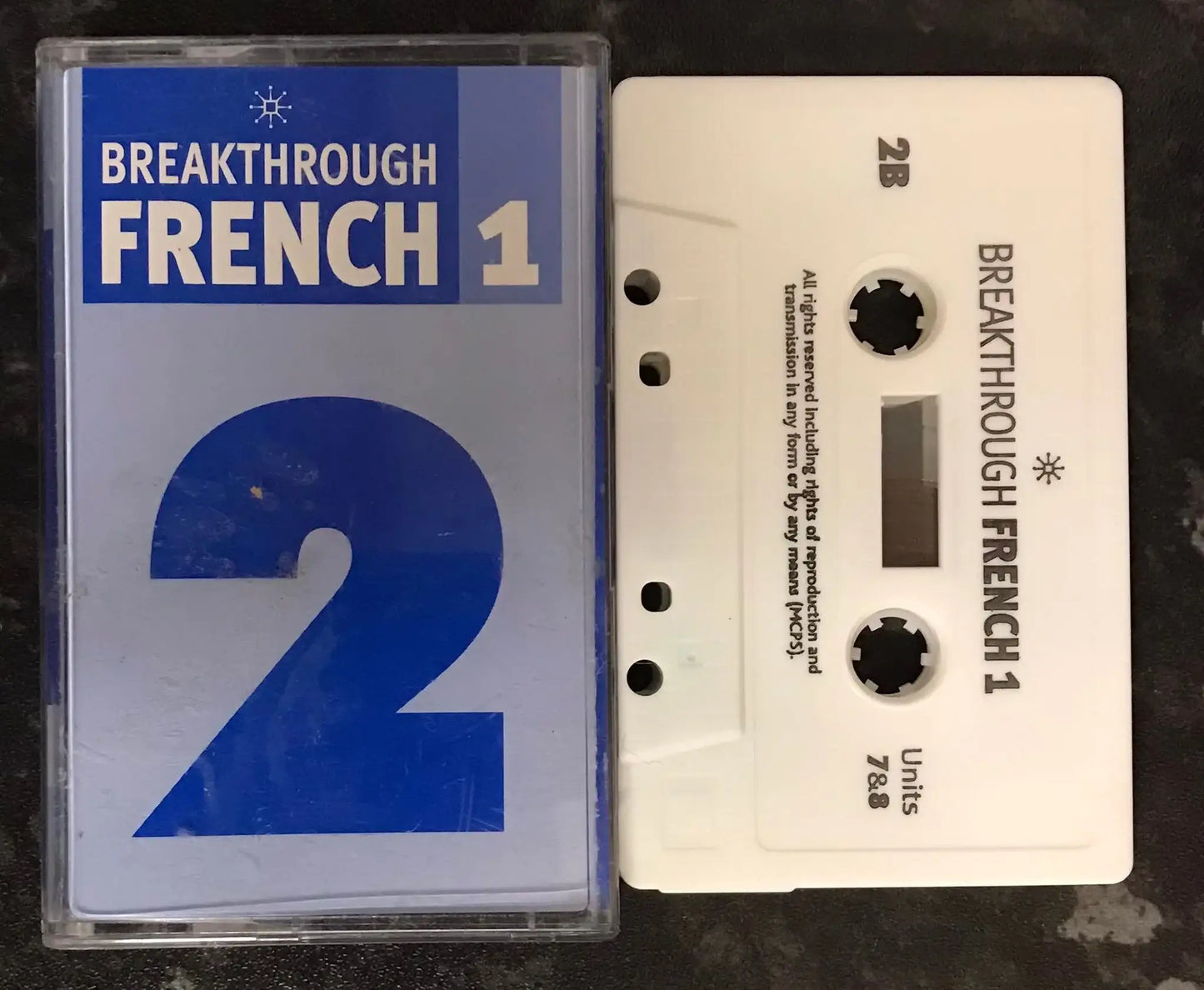 Breakthrough French 1 tape 2, Vintage Cassette Magretro