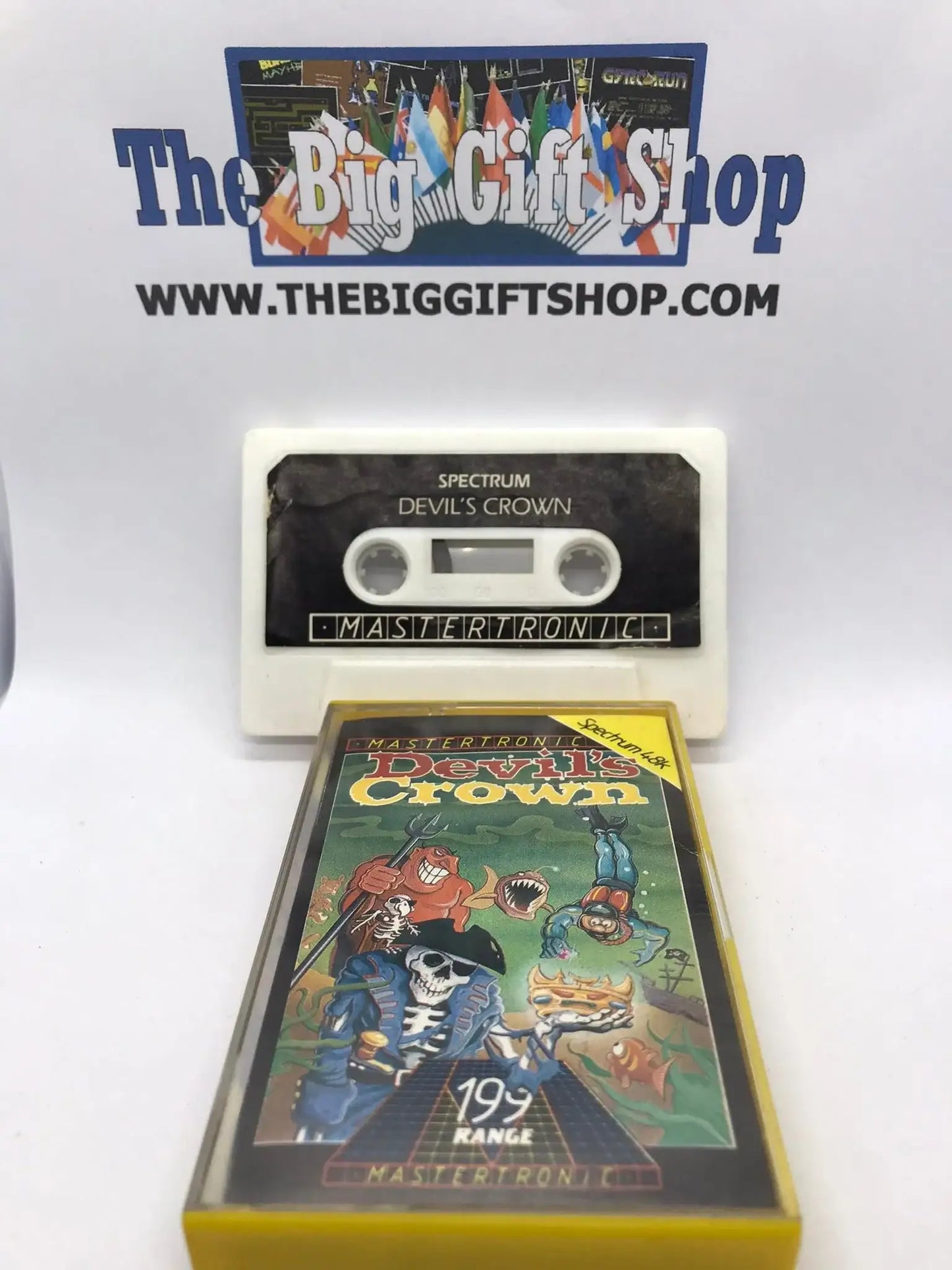 Devil's Crown (Tested Working), ZX Spectrum, Released by Mastertronic Magretro
