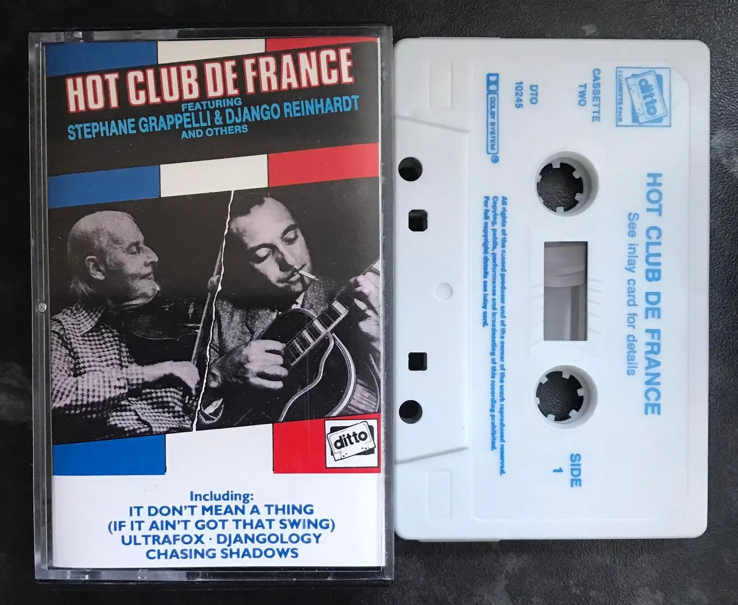 Hot Club Of France Album, Cassette one and two, Ditto, DTO 10245 Magretro