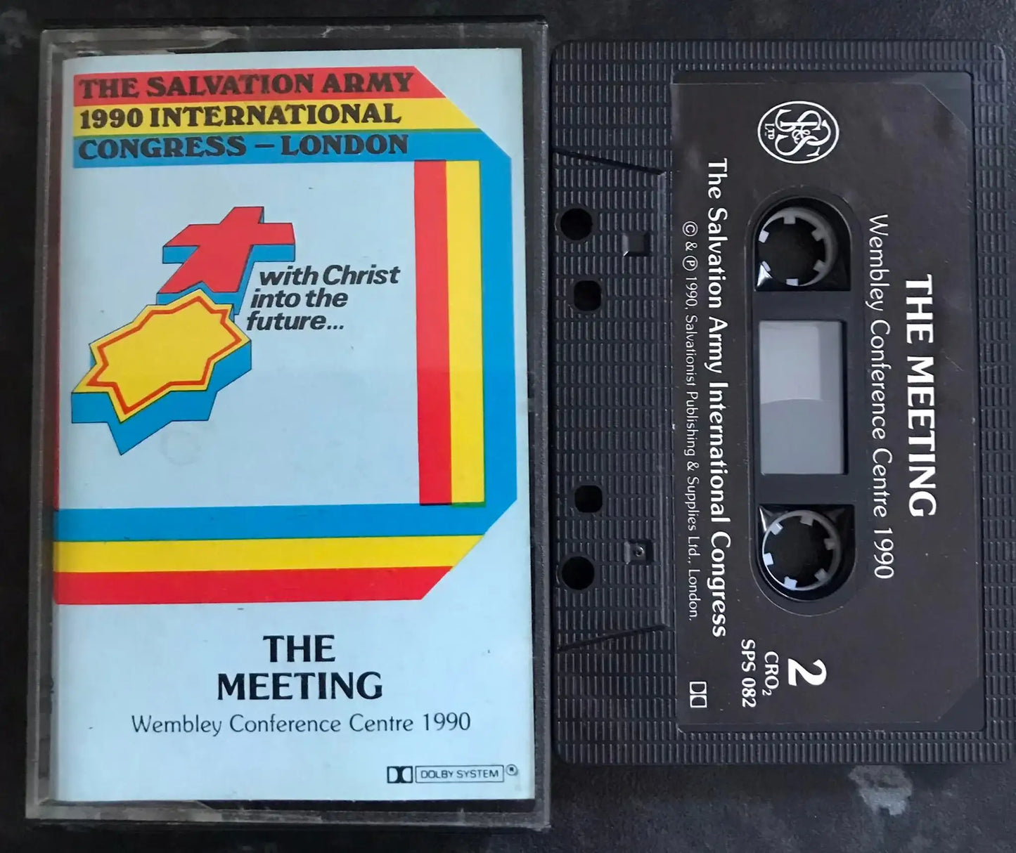 The Salvation Army 1990 International Congress London, SPS 082, Vintage Cassette Magretro