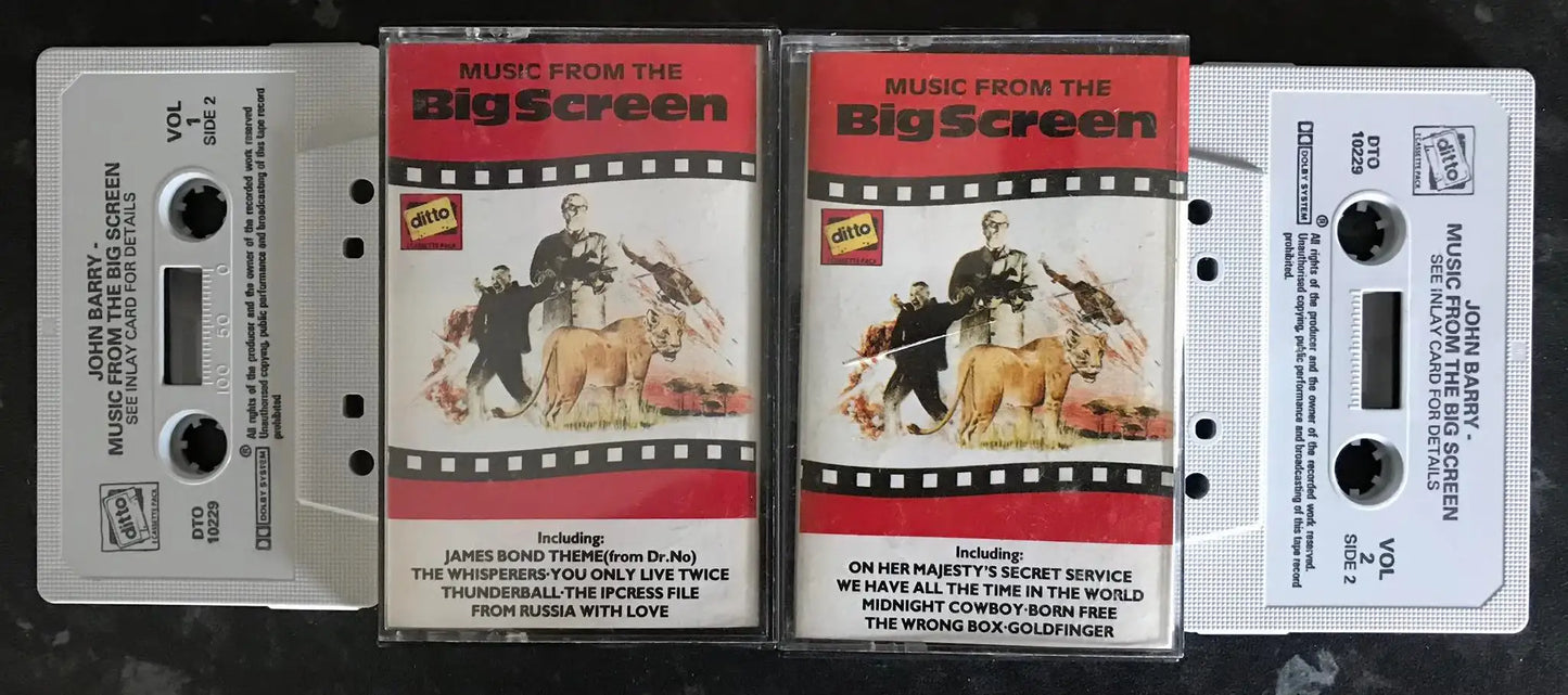 Music from the Big Screen, Vol 1 and 2, Double Album, Ditto, DTO 10229 Magretro