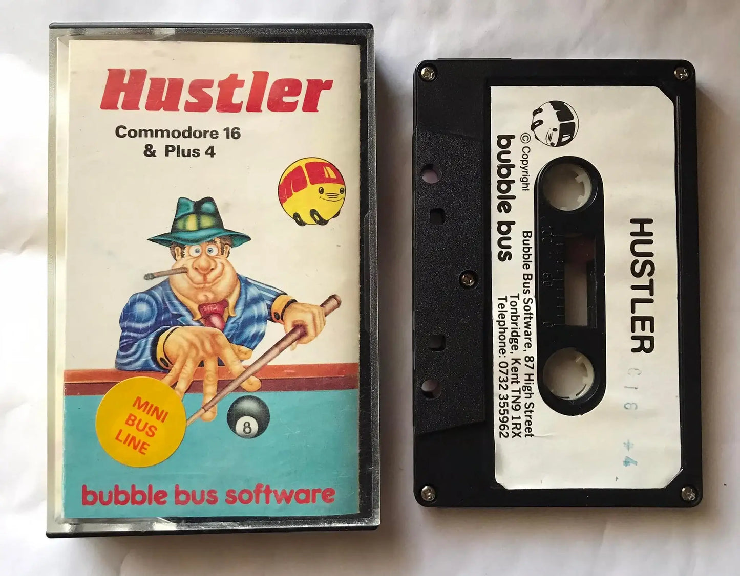 Hustler, C16 plus/4 Game, Released by Bubble Bus Magretro