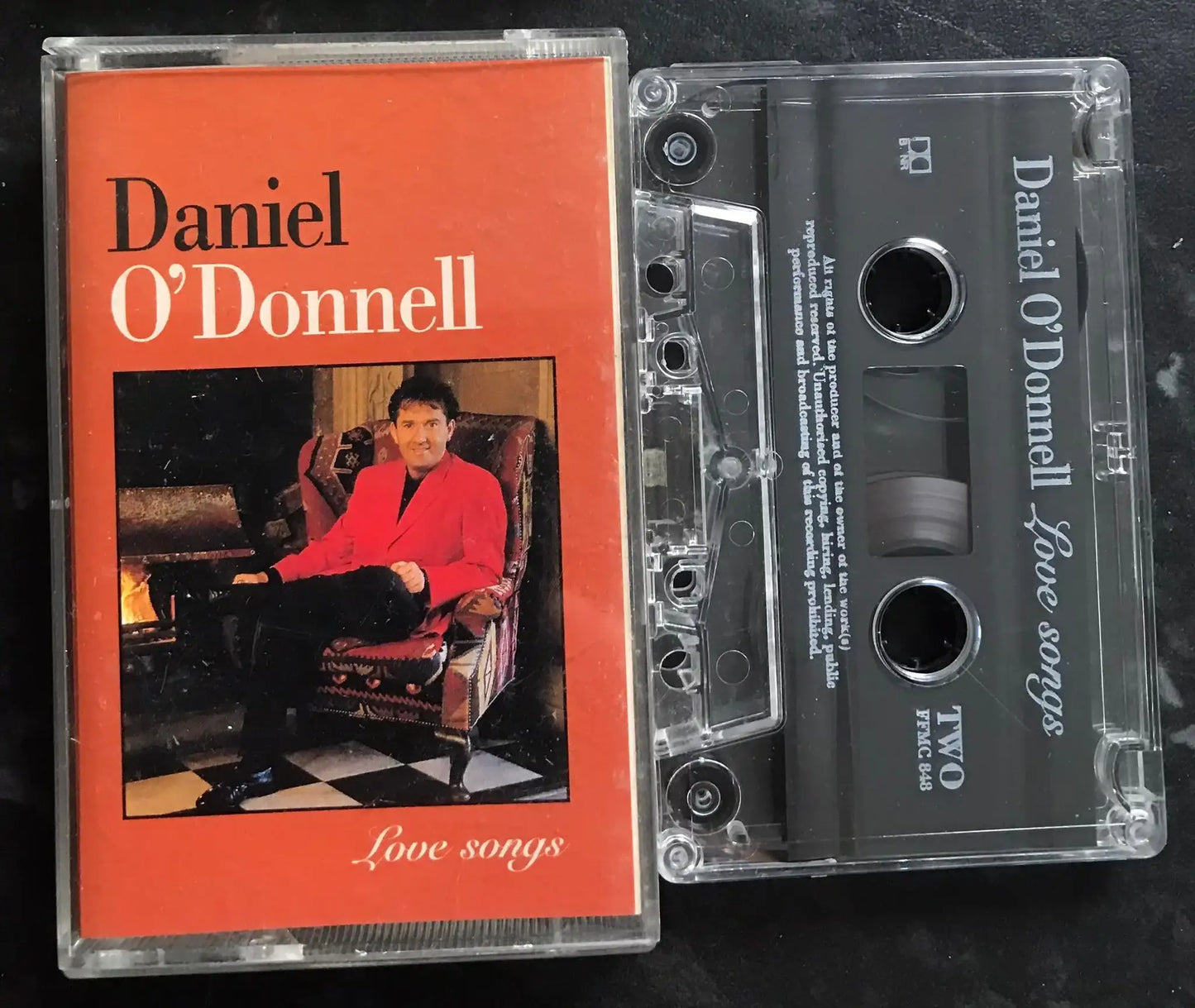 Daniel O'Donnell, Love Songs Album, Fastforward Music Promotions Ltd,FFMC 848 Magretro