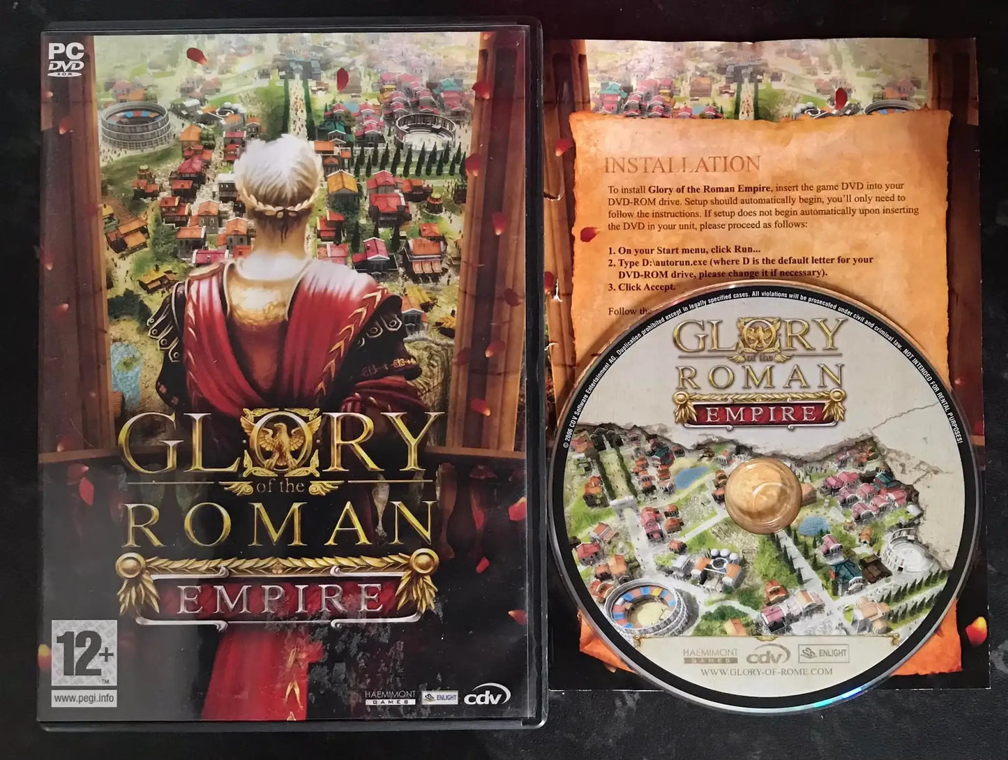 Glory of the Roman Empire, PC Game Magretro