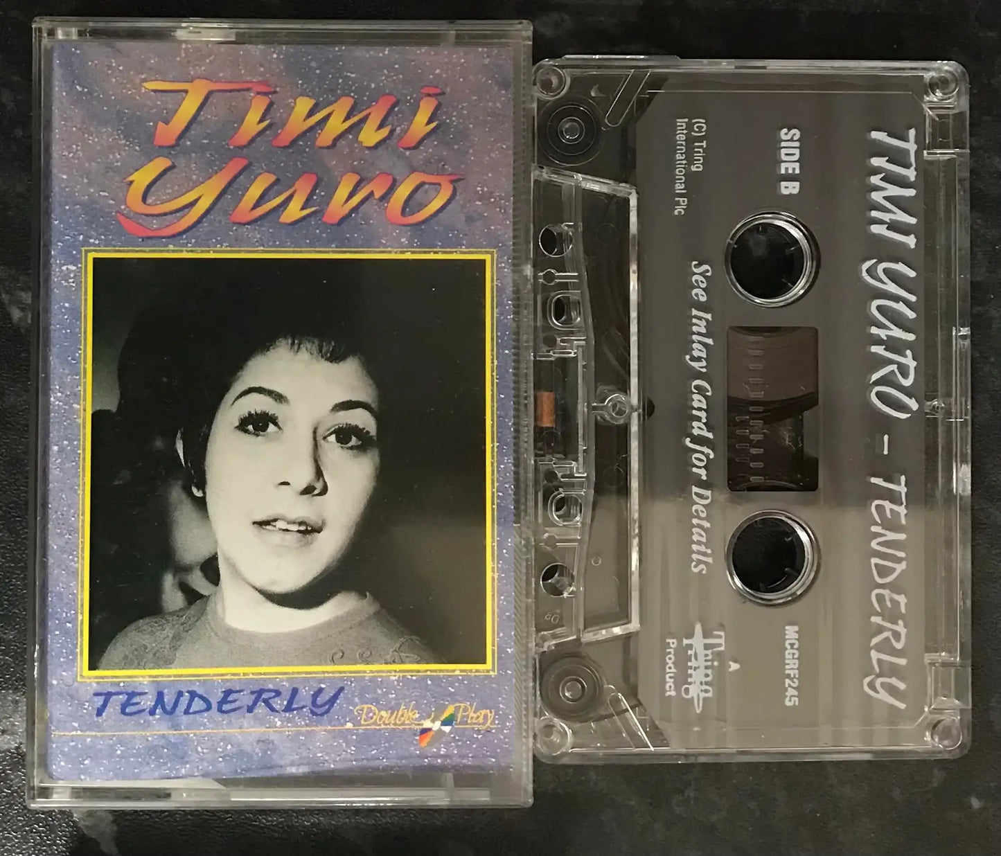 Timi Yuro, Tenderly Album, MCGRF 245, Tring, Vintage Cassette Magretro