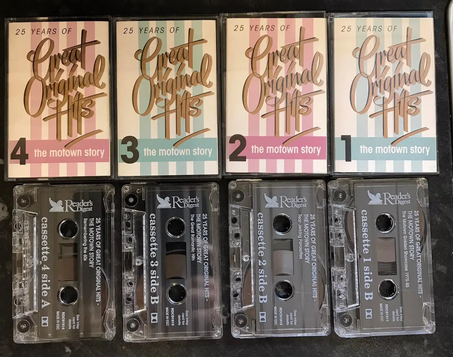 25 Years of Great Original Hits, The Motown Story, Reader's Digest, RDC 91911 Magretro