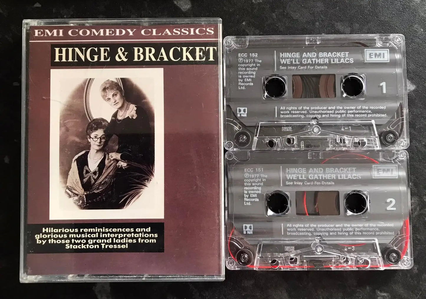 Hinge & Bracket, EMI Comedy Classics, ECC 15, Audiobook Magretro