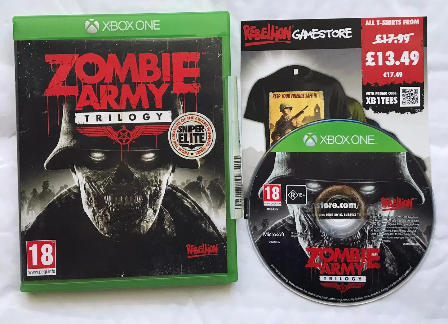 Zombie Army Trilogy, Xbox One Magretro