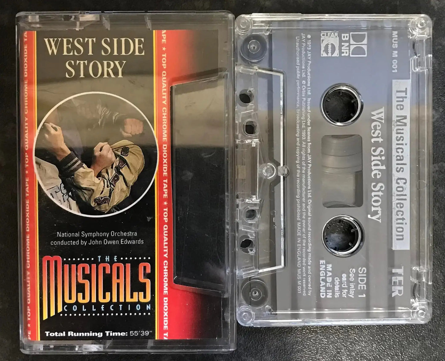 The Musicals Collection, no 1, West Side Story, MUS M NO1, Vintage Cassette Magretro