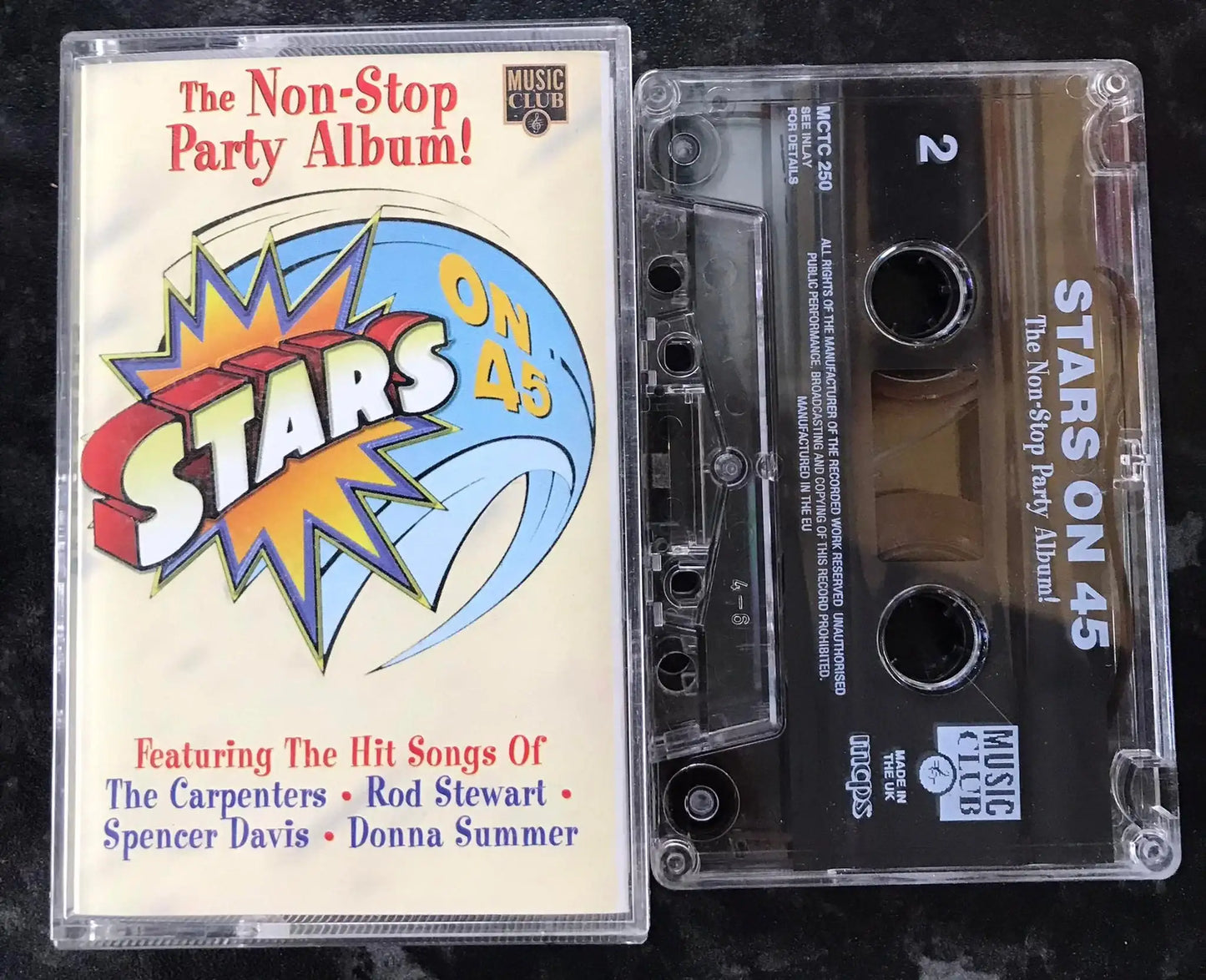 Stars on 45, The Non-Stop Party Album, RARE , MCTC 250, Music Club Label Magretro
