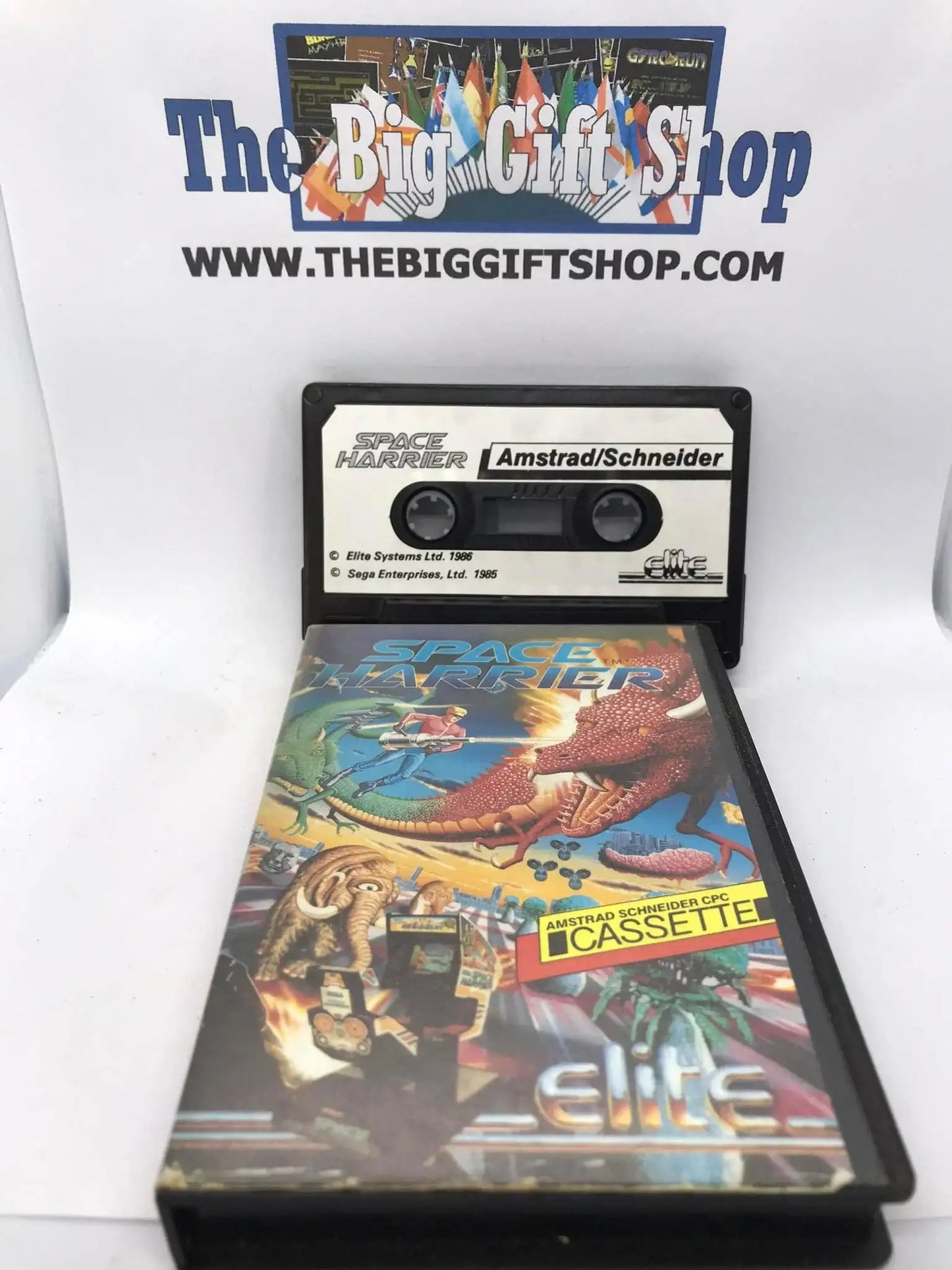 Space Harrier, CPC 464 / 664, Released by Elite Systems Ltd Magretro