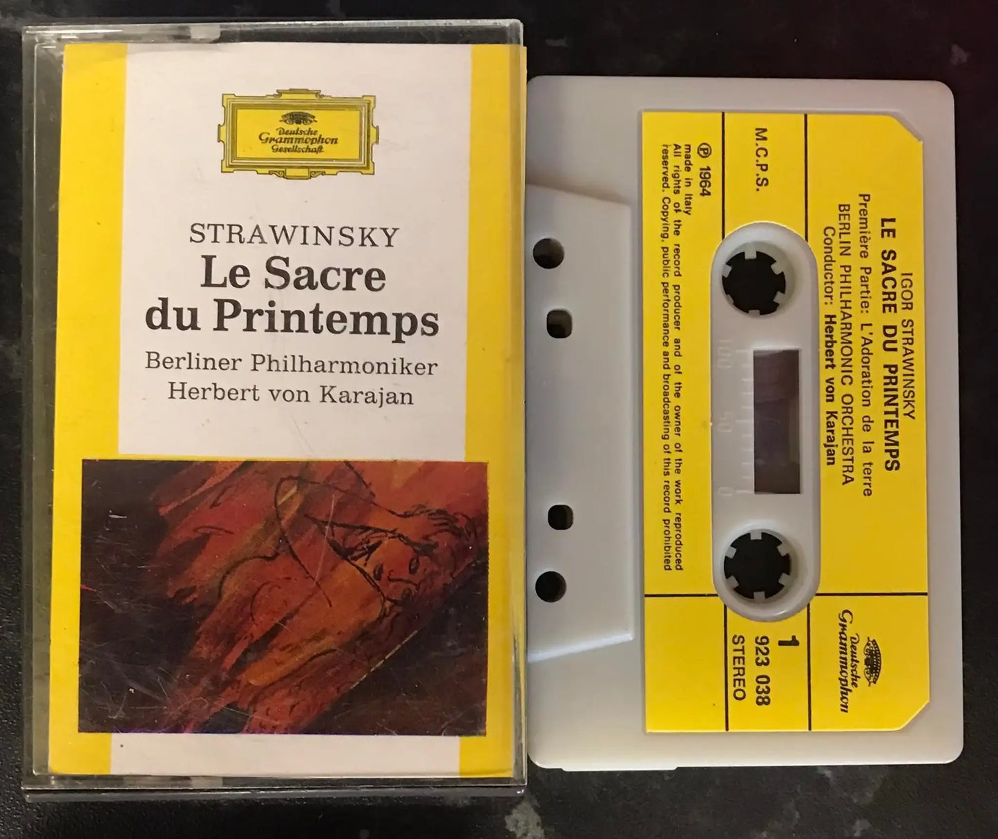 Strawinsky, Berlin Philharmoniker, Karajan, Le Sacre Du Printemps, 923 038 Magretro