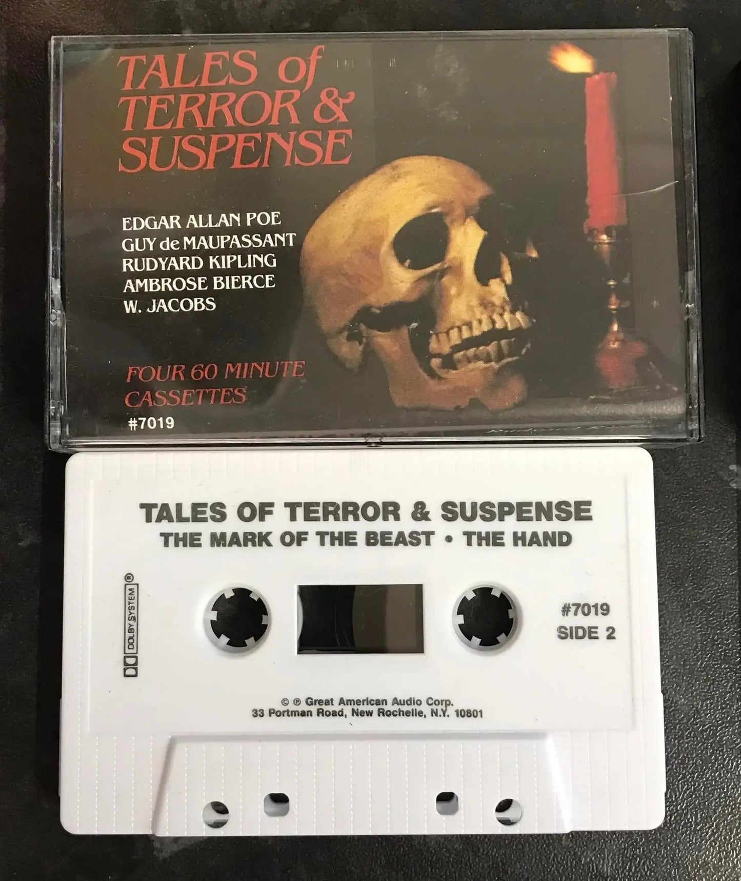 Tales of Terror & Suspense Audiobook, #7019, Vintage Cassette