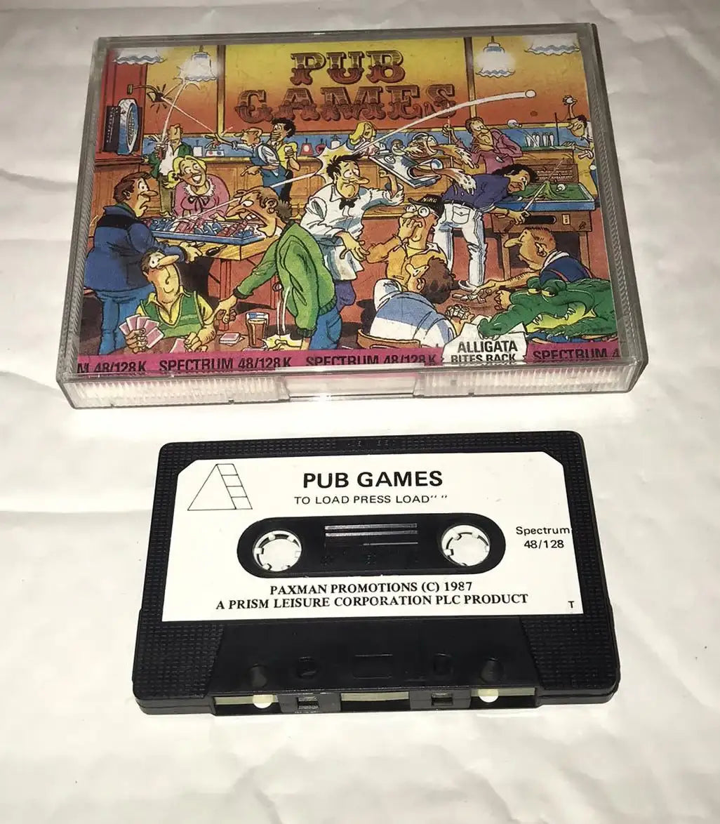 Pub Games, ZX Spectrum by Alligata, WORKING Magretro