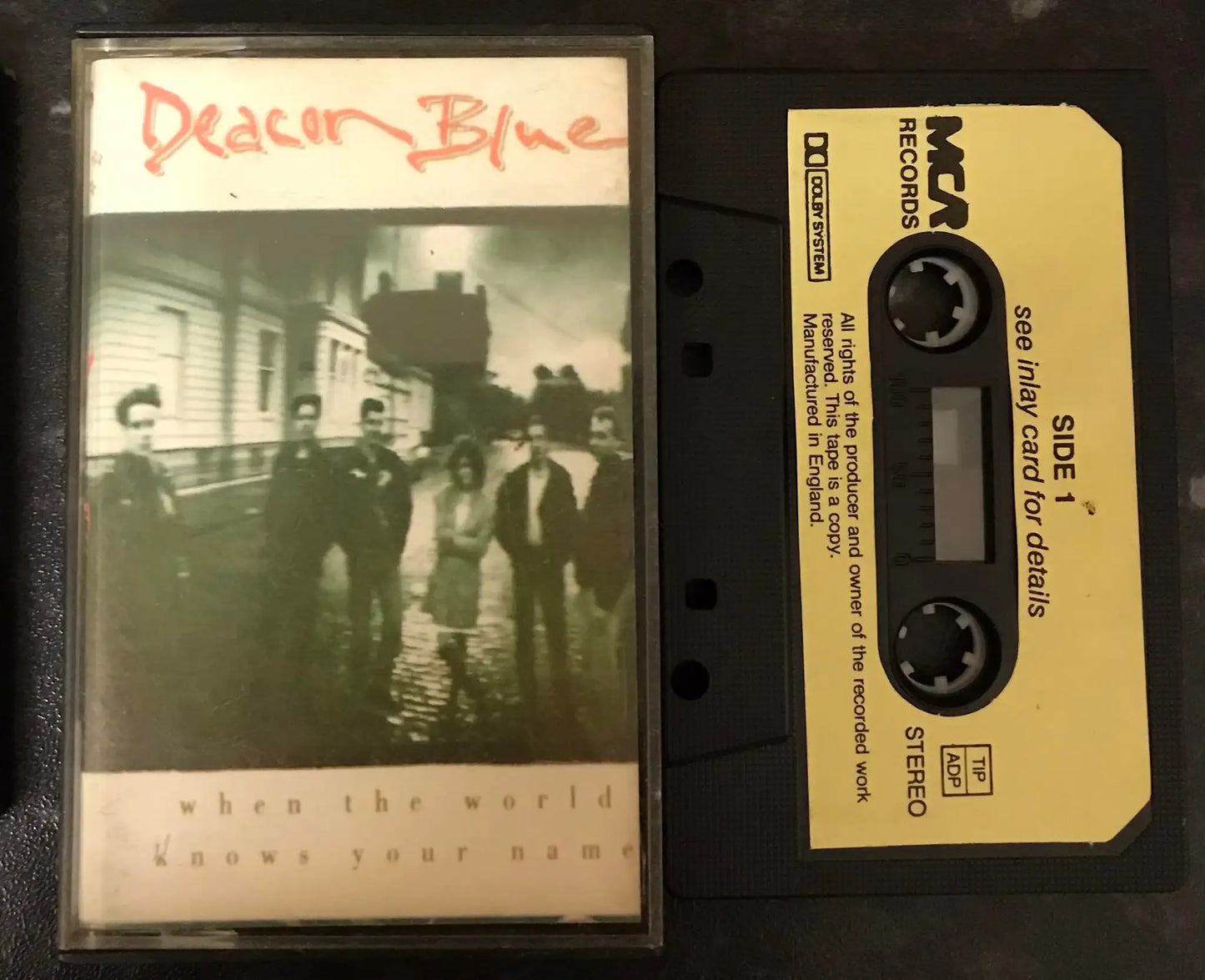 Deacon Blue, When The World Knows Your name Album, MCR Records Magretro