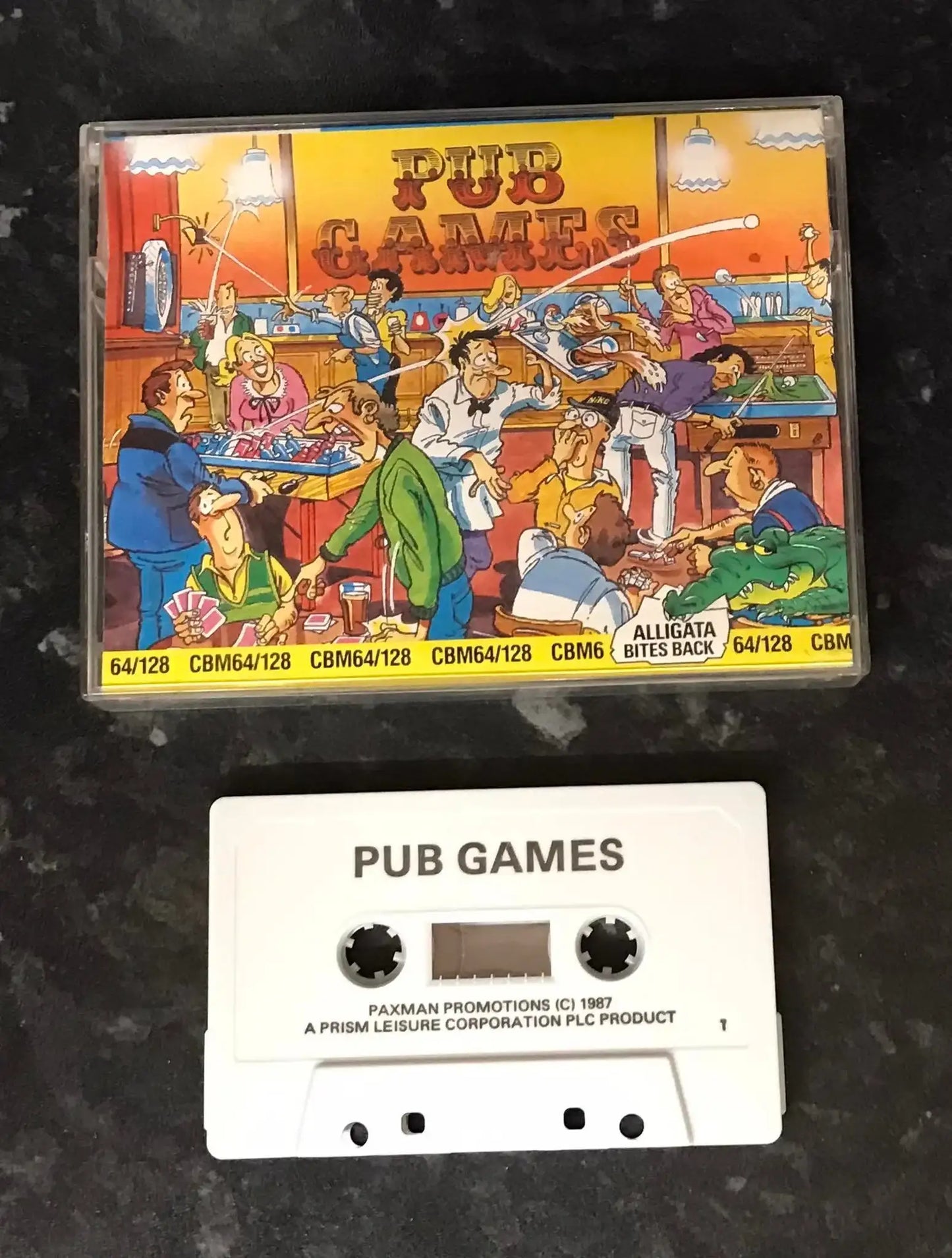 Pub Games, C64, by Alligata / Paxman, WORKING Magretro