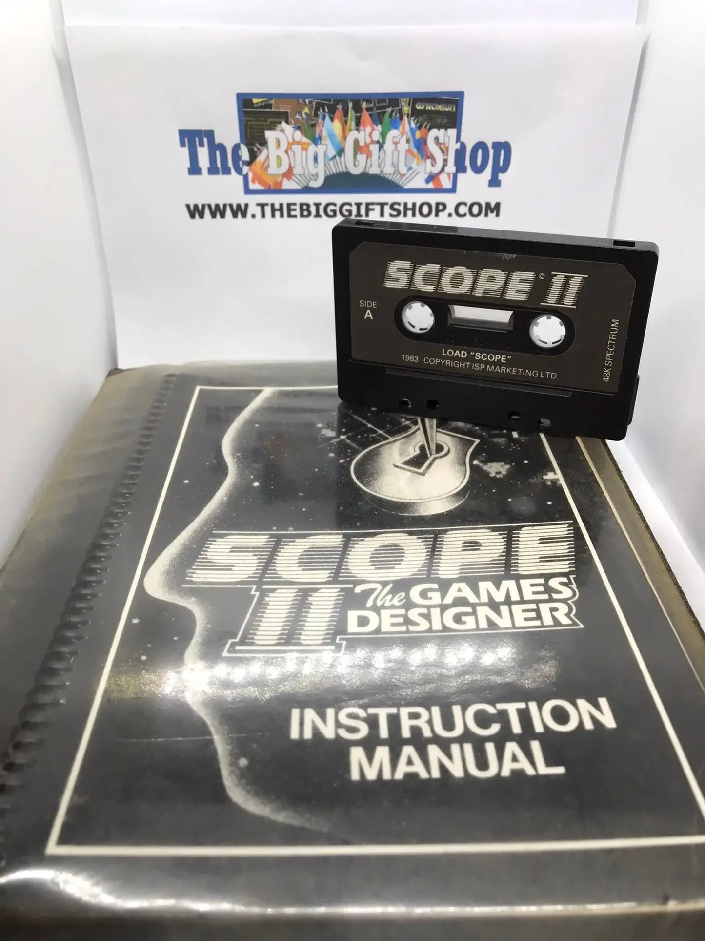 Scope II, the Games Designer, ZX Spectrum by ISP Marketing, Very RARE Magretro