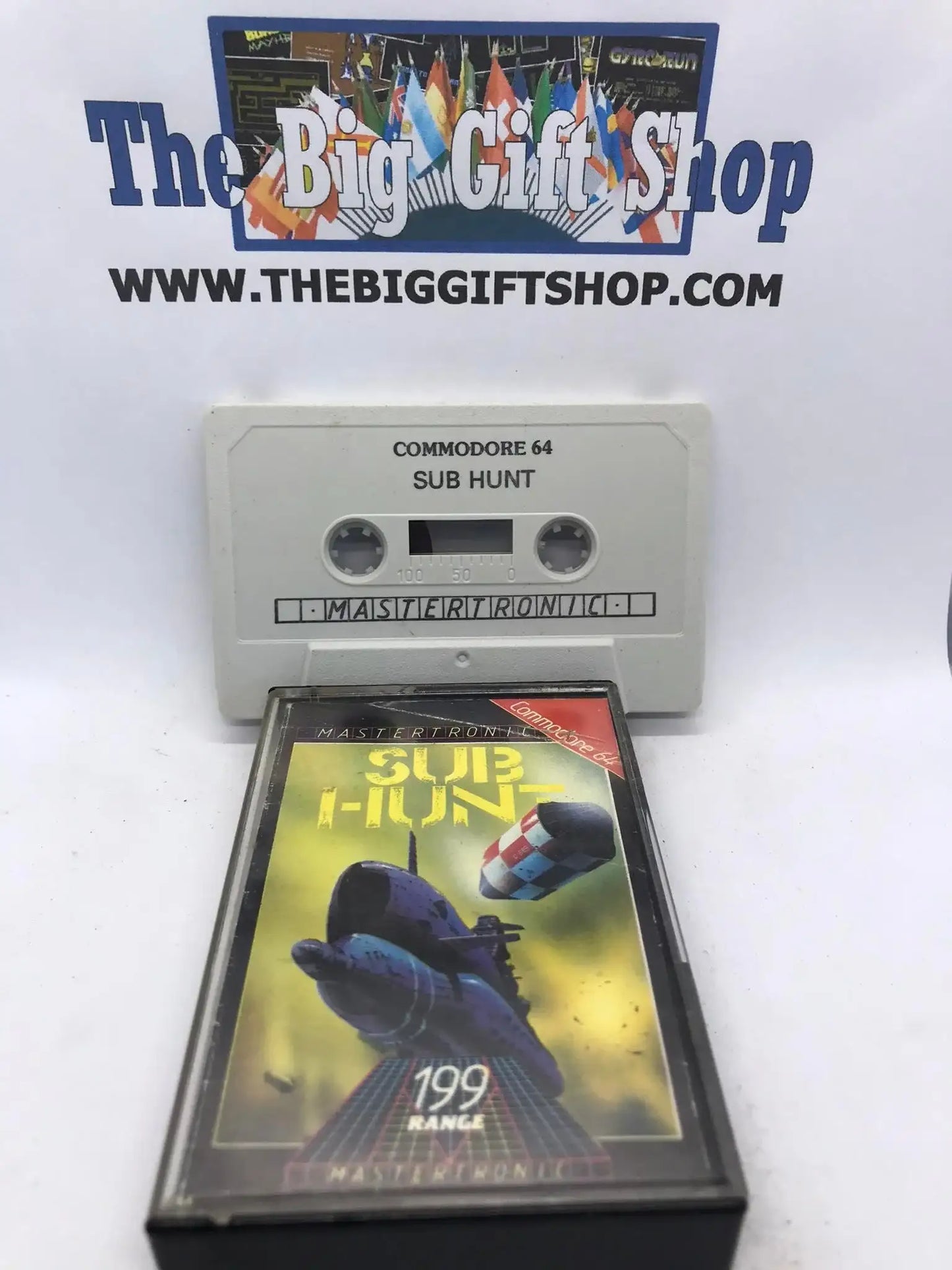 Sub Hunt, C64 Game, Released by Mastertronic, WORKING Magretro